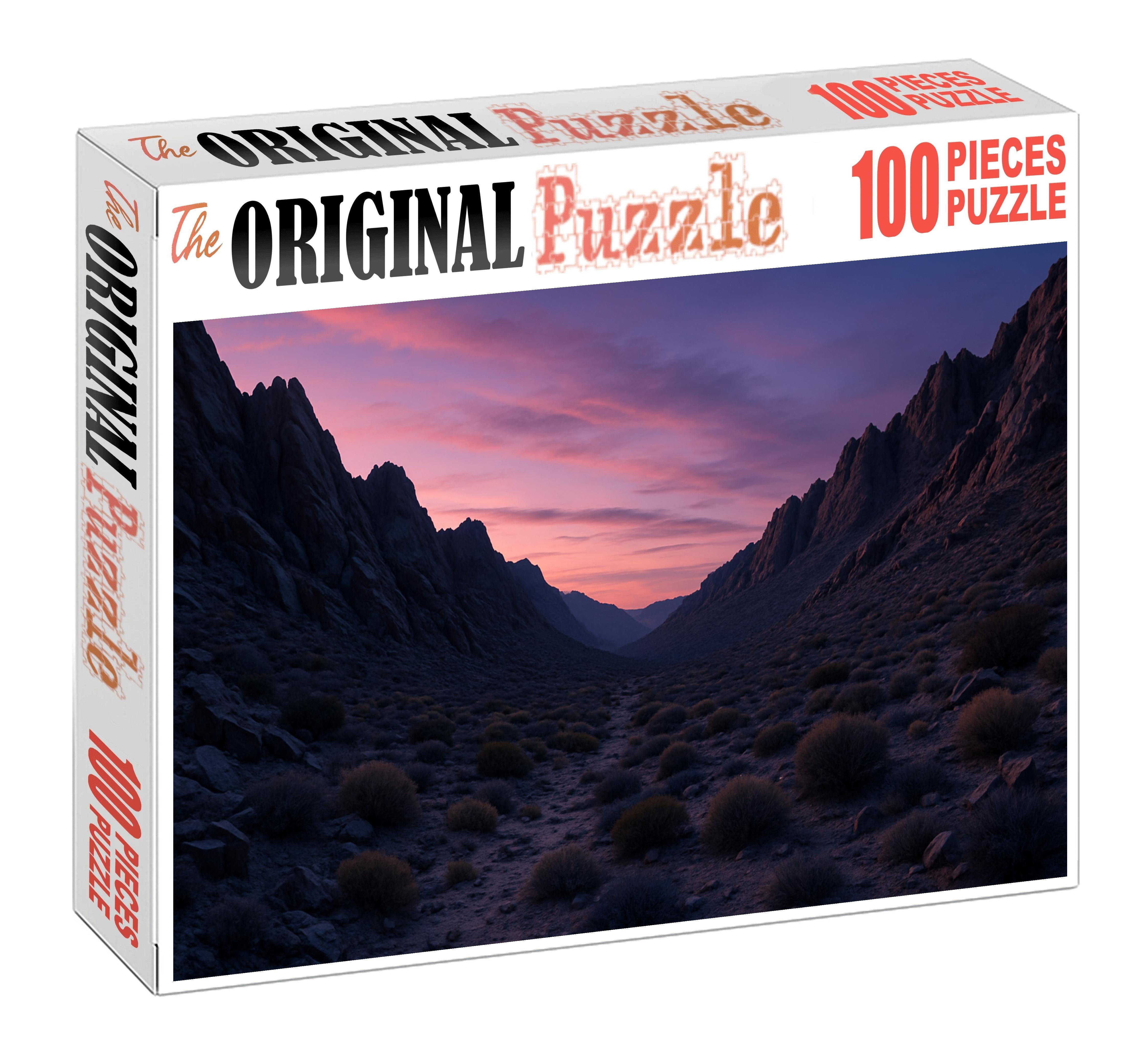 Dusky Mountain Pass 20 Piece Puzzle
