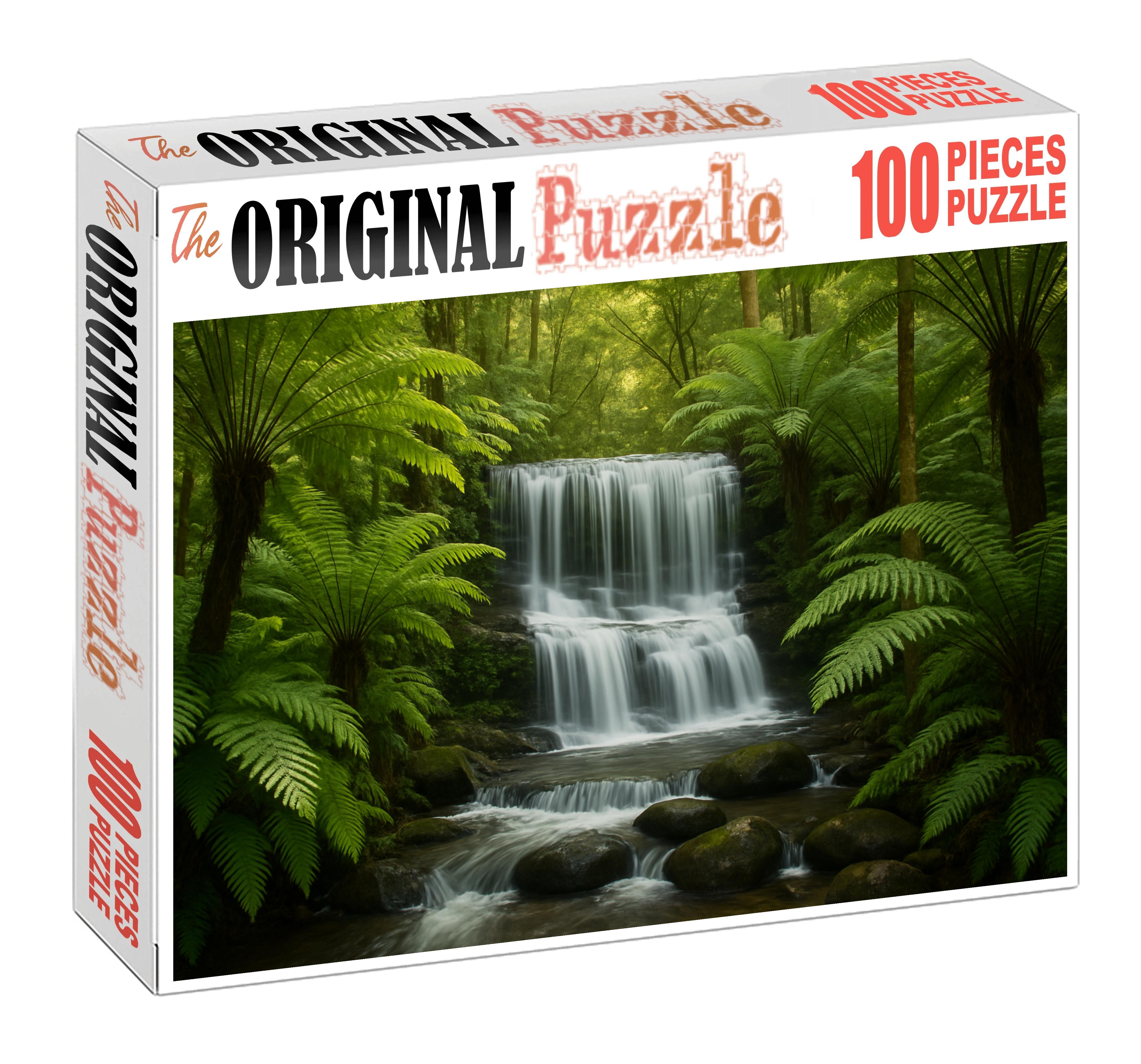 Whispering Fern Plume Premium Puzzle Pieces