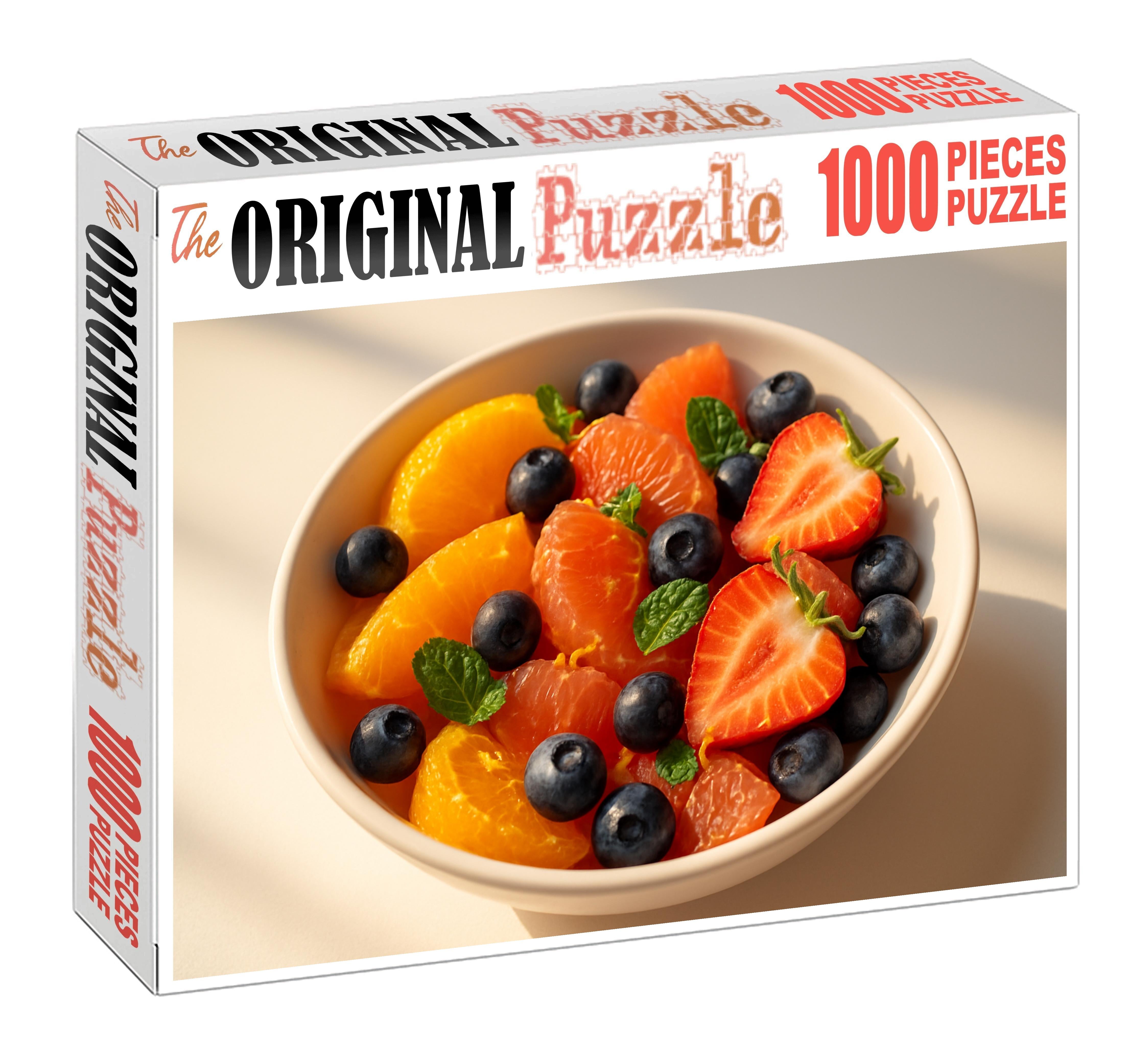 Sun-drenched Citrus And Berry Salad A Juicy Color Explosion Puzzle Challenge