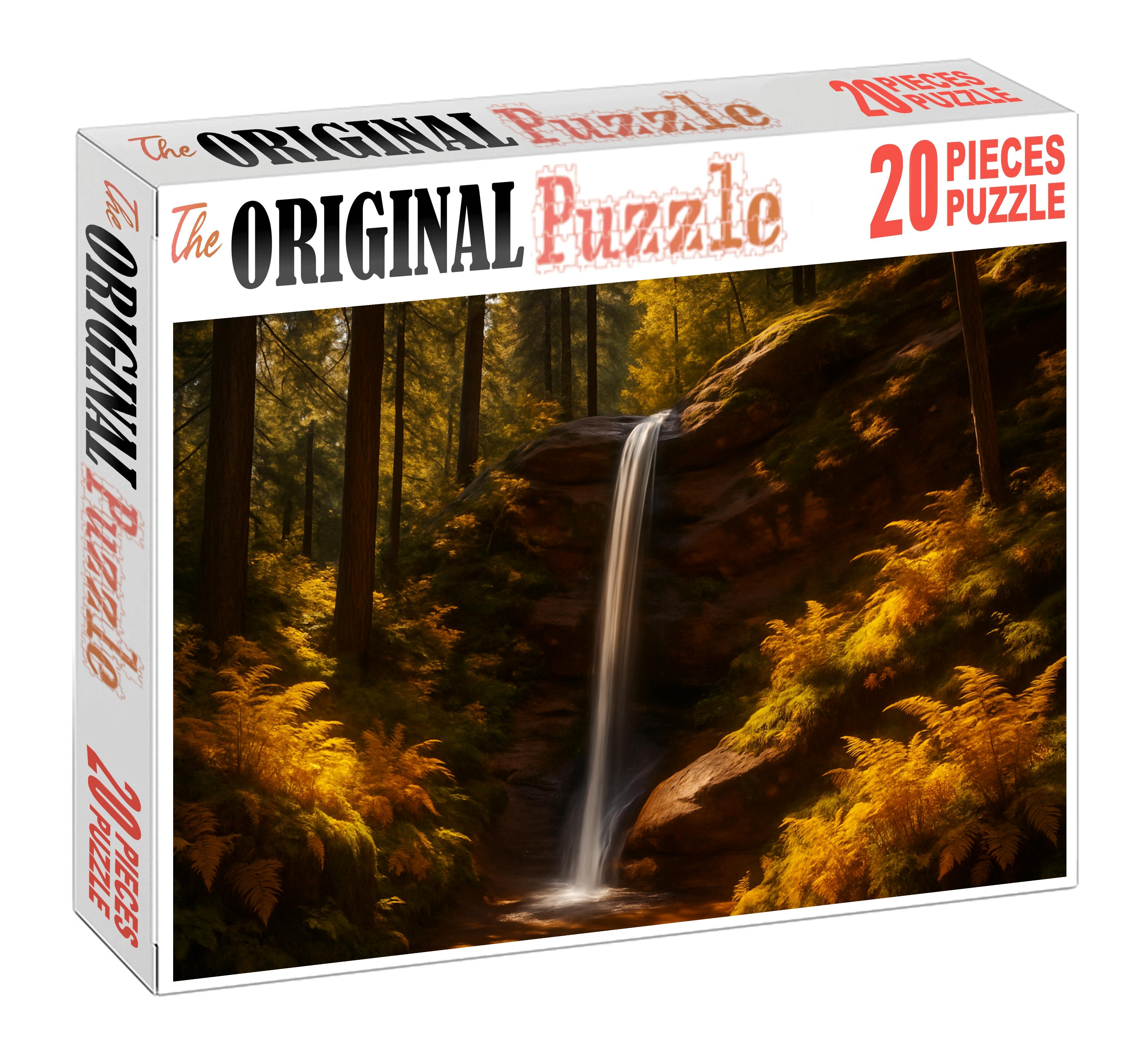 Golden Fern Drift Premium Puzzle Pieces