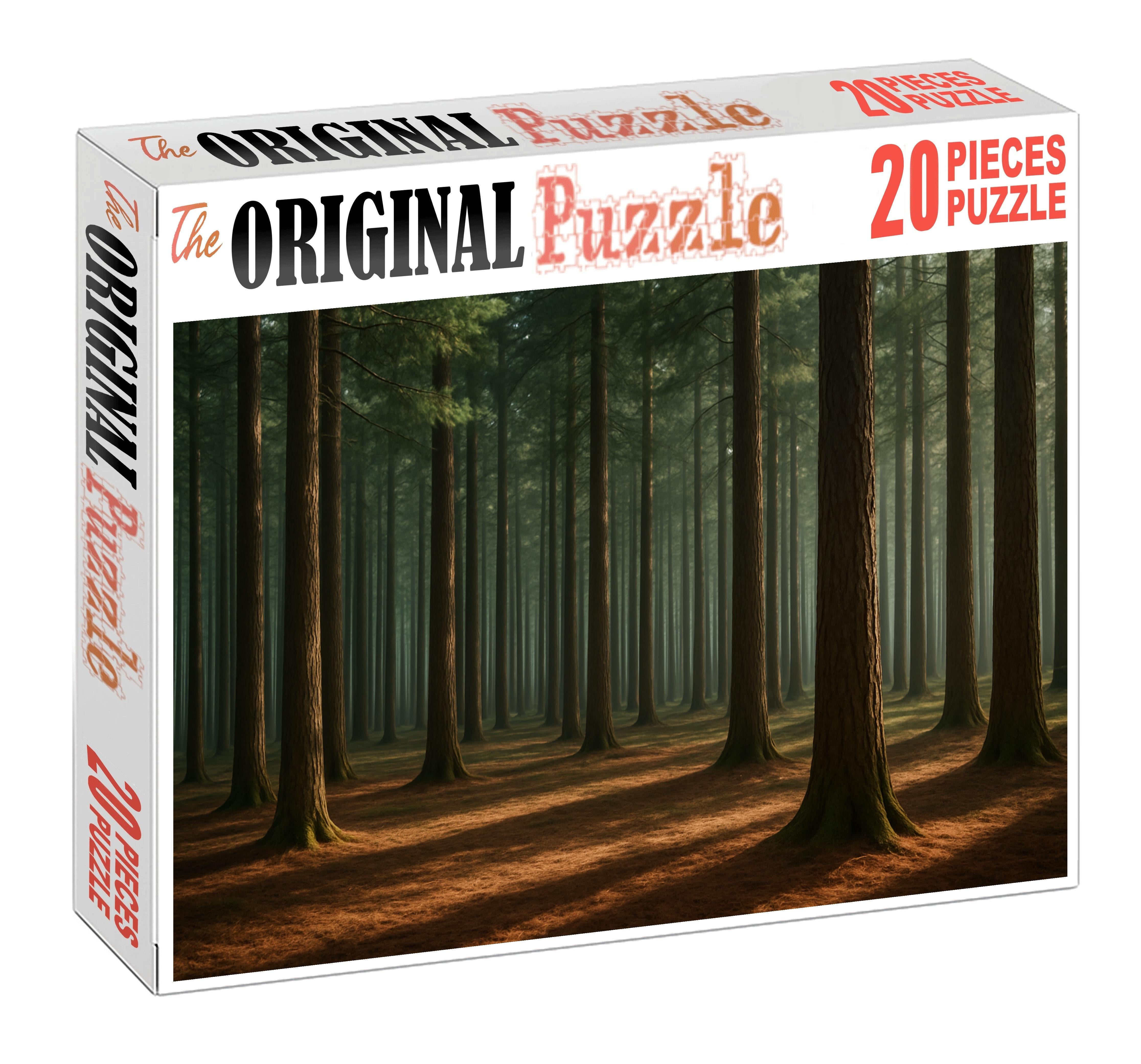 Quiet Pine Shadows Puzzle Collection