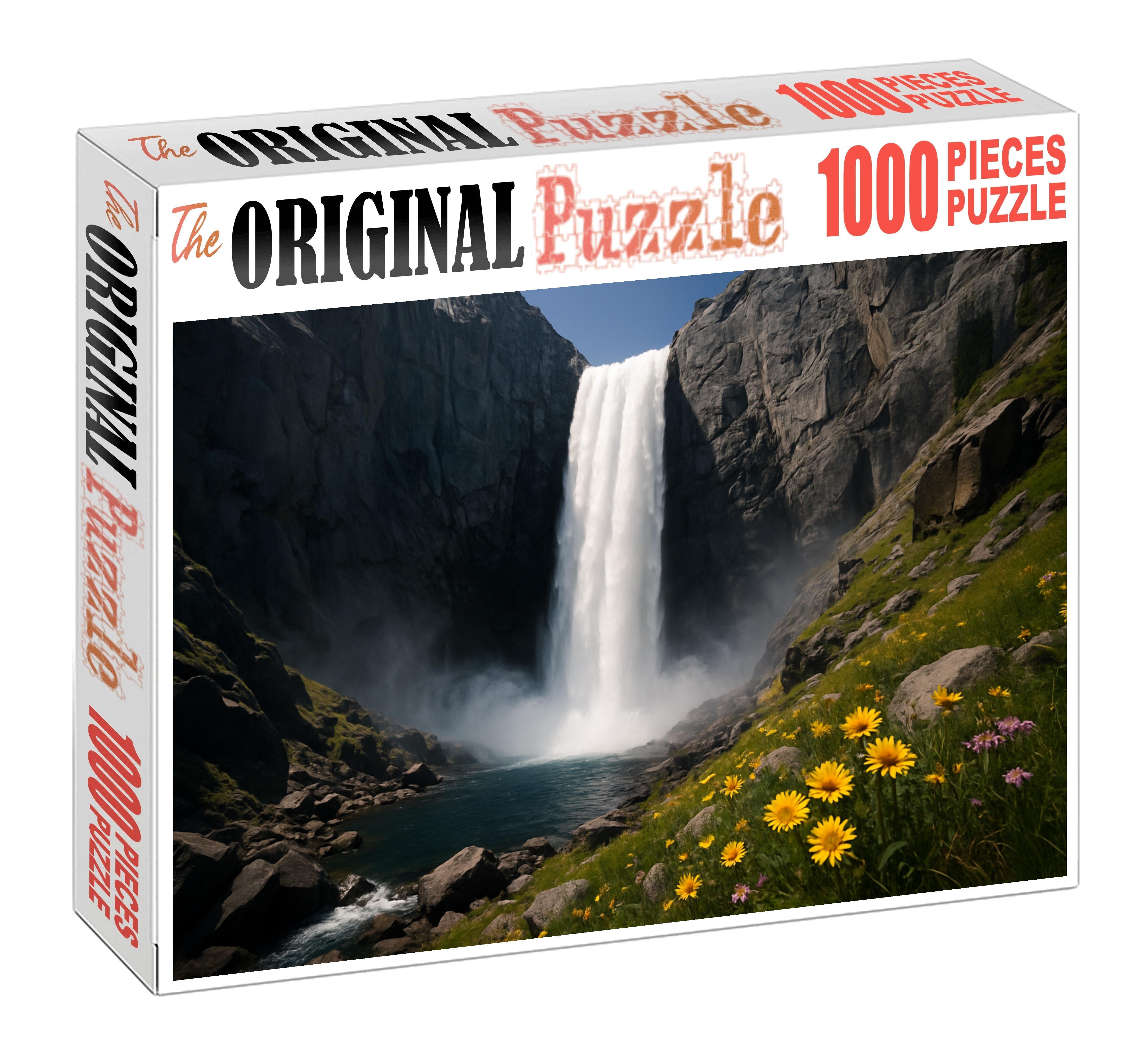Echoing Granite Plunge 100 Piece Puzzle
