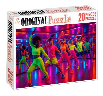 Retro Dance Craze Energetic Choreography Set To Synth-heavy Upbeat Anthems Easy Puzzles