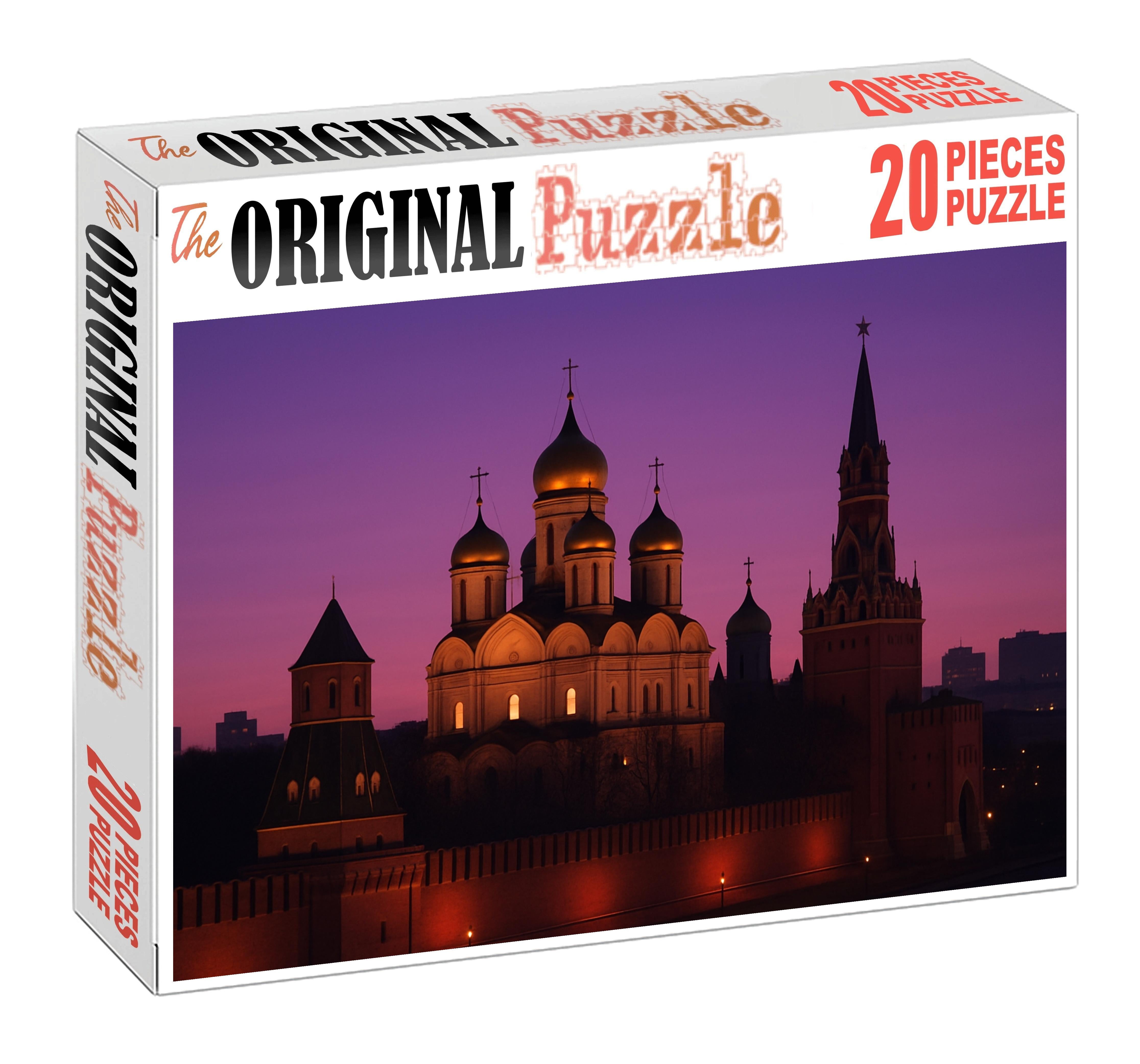 The Kremlin Located In Moscow Russia Recognized By 6945 Globally As A Symbol Of Russian Political Power 1000 Piece Puzzle