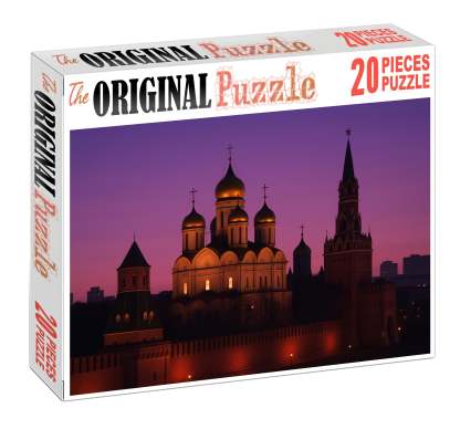 The Kremlin Located In Moscow Russia Recognized By 6945 Globally As A Symbol Of Russian Political Power 1000 Piece Puzzle
