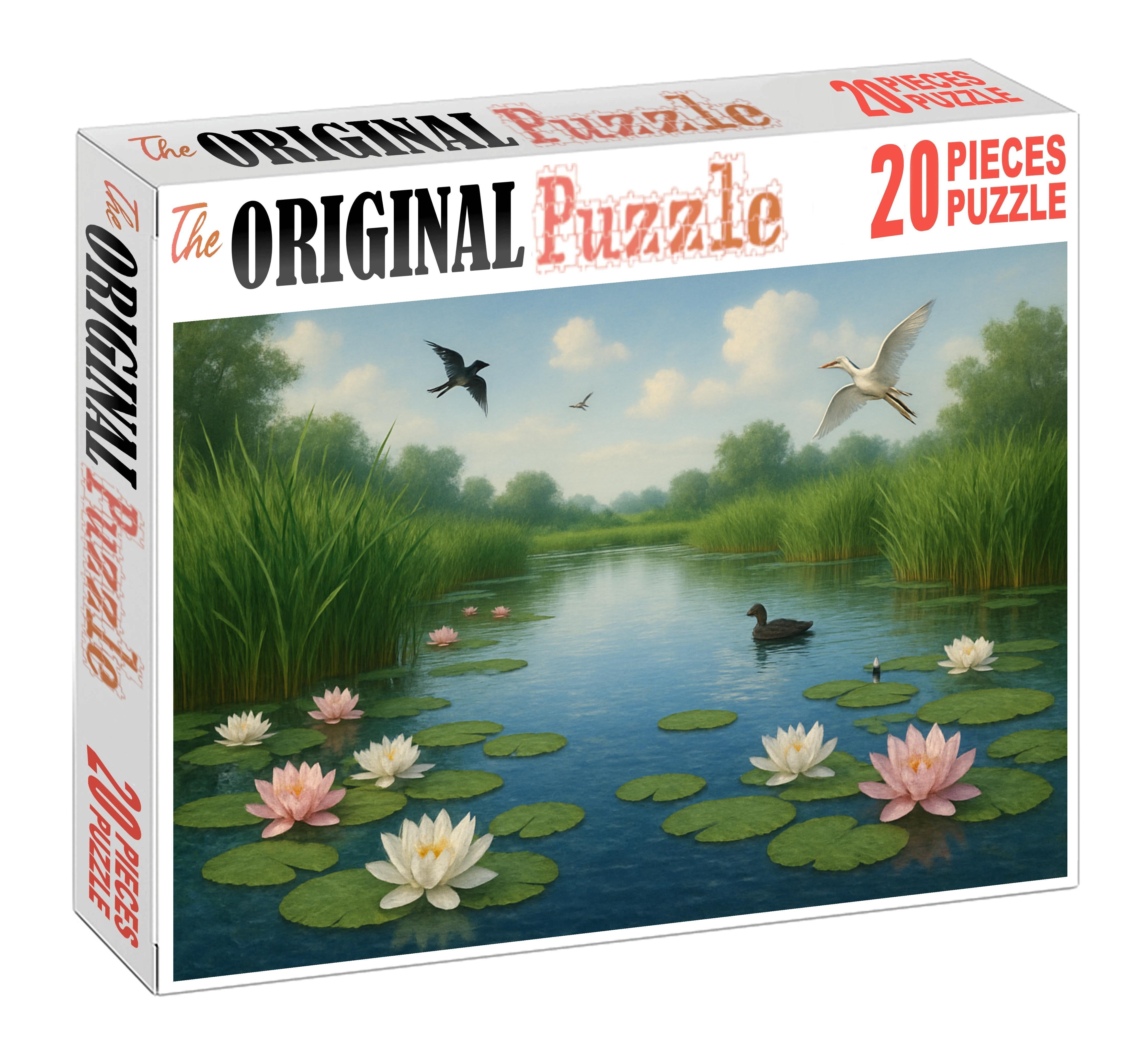 Sapphire Wetland Sanctuary 200 Piece Puzzle