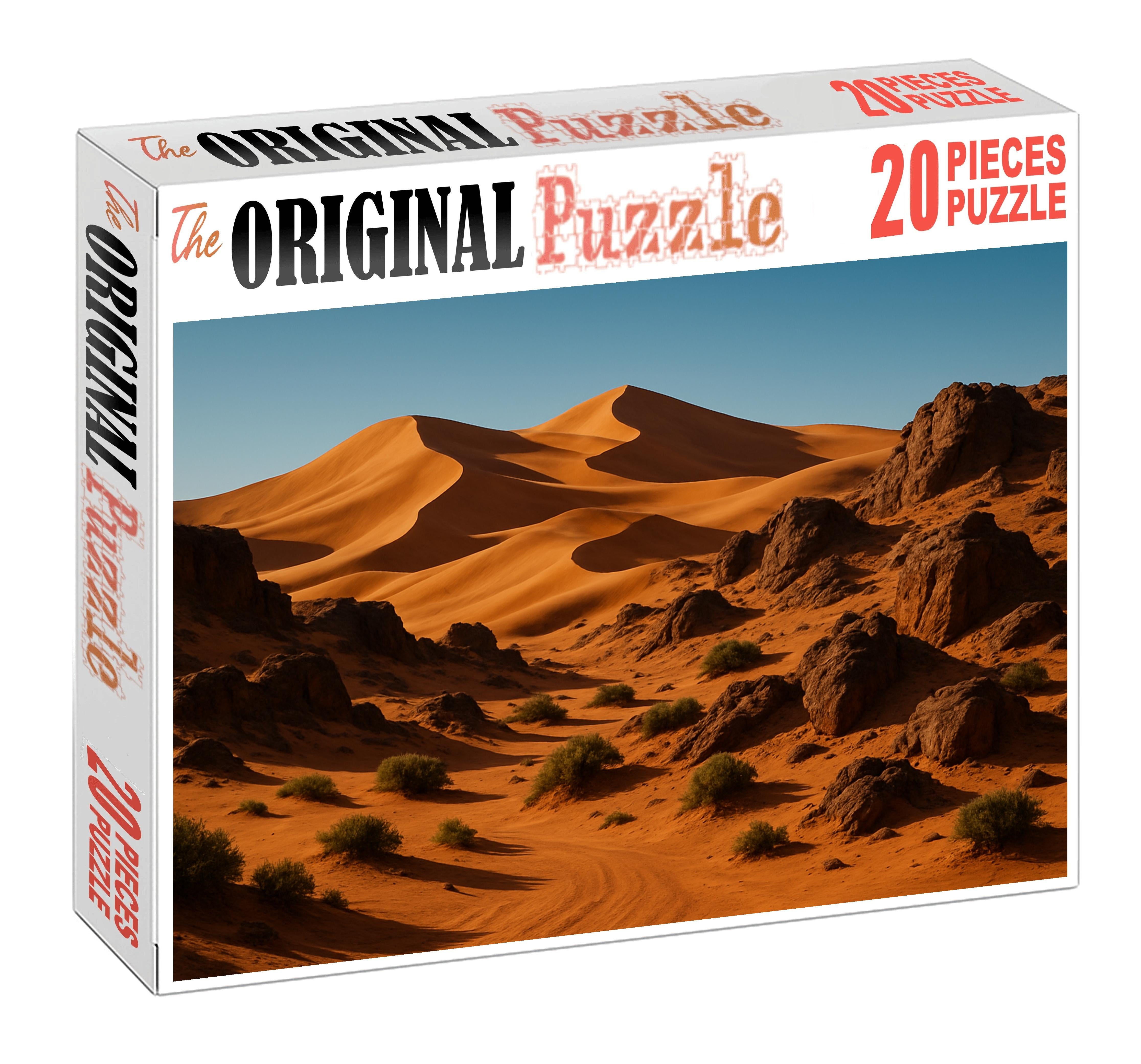 Amber Desert Expanse Puzzle For Kids