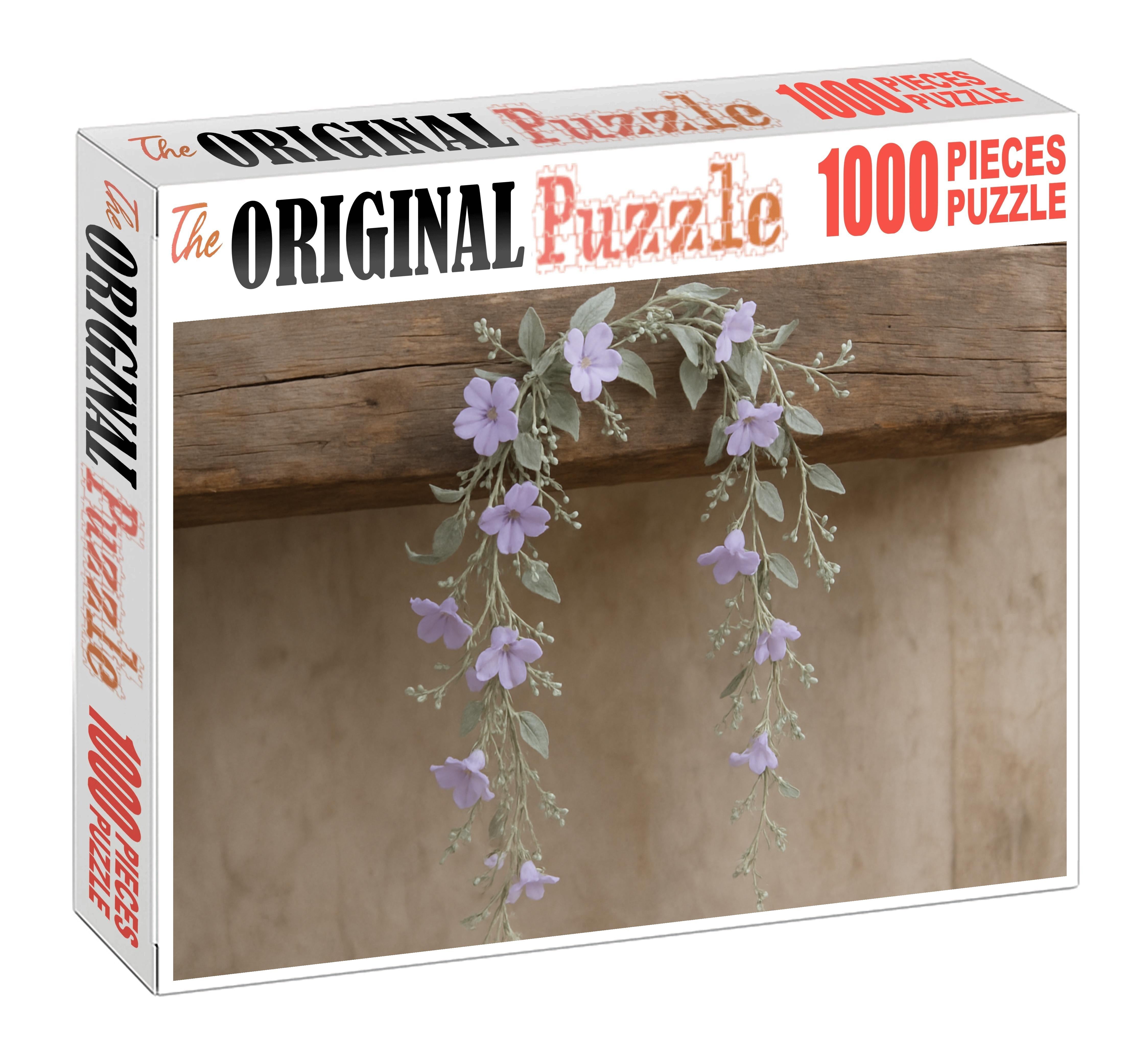 Whispering Lavender Garland Puzzle For Adults