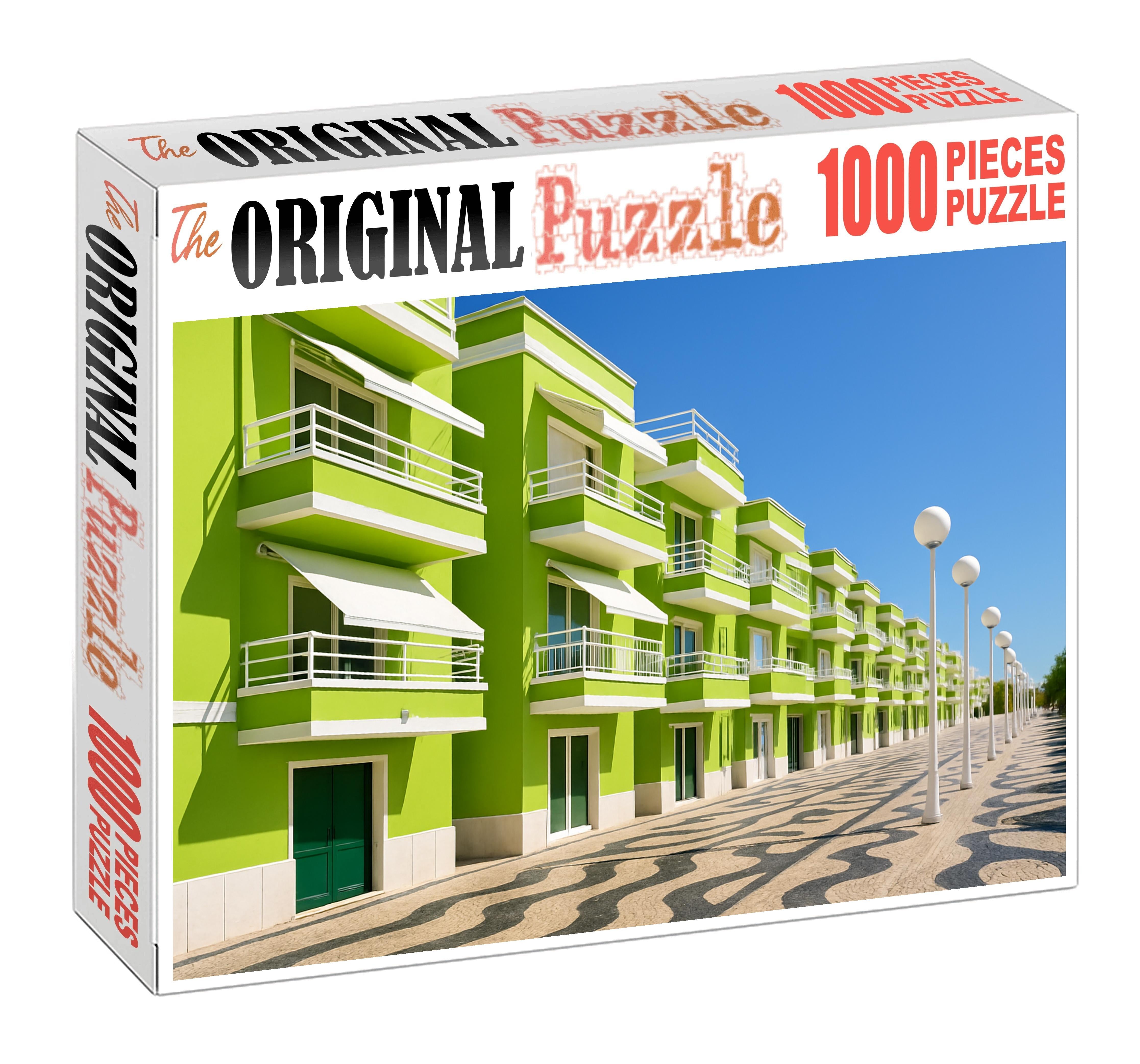 Lime Terrace Promenade 100 Piece Puzzle