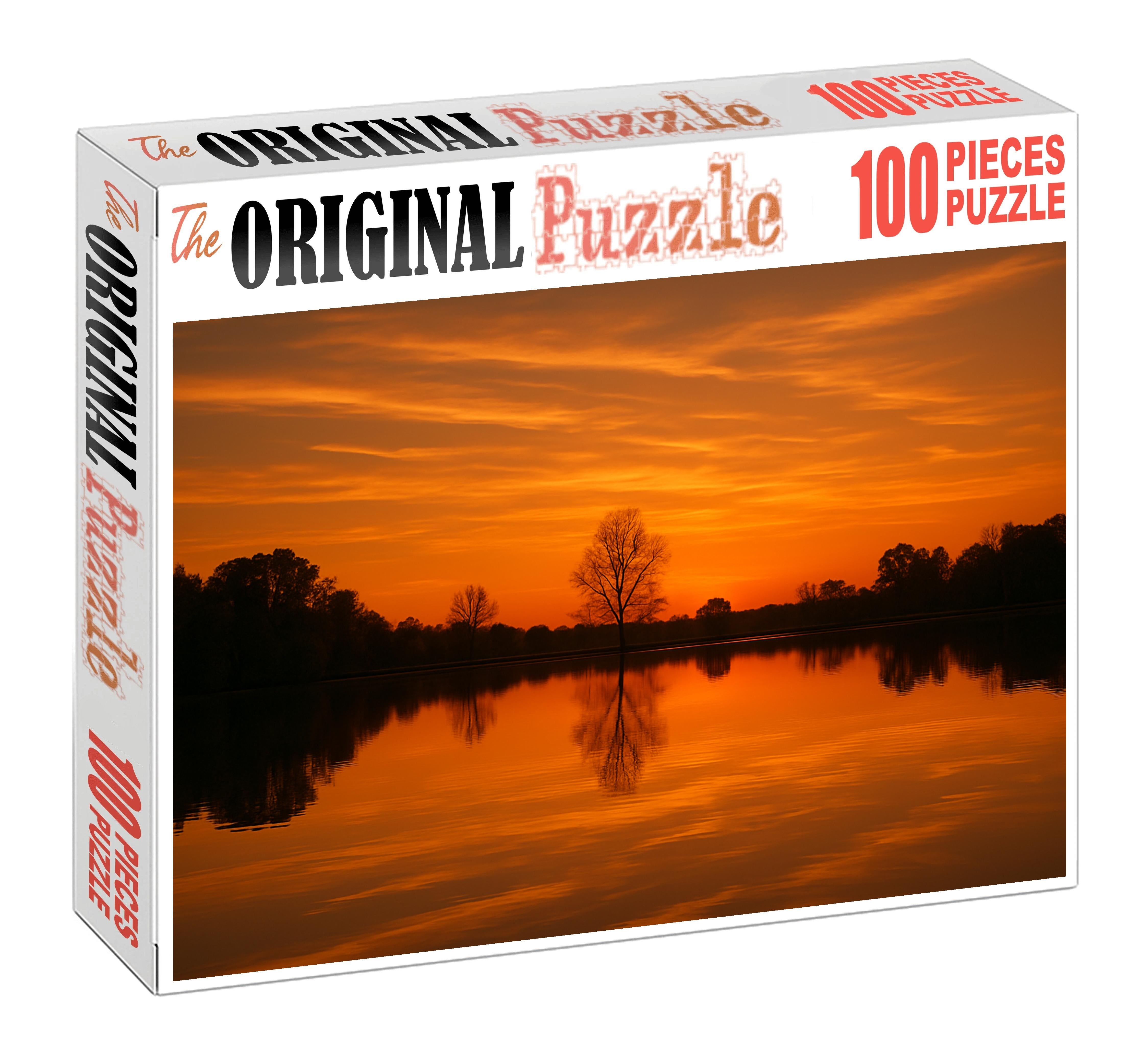 Soft Amber Reflections 500 Piece Puzzle