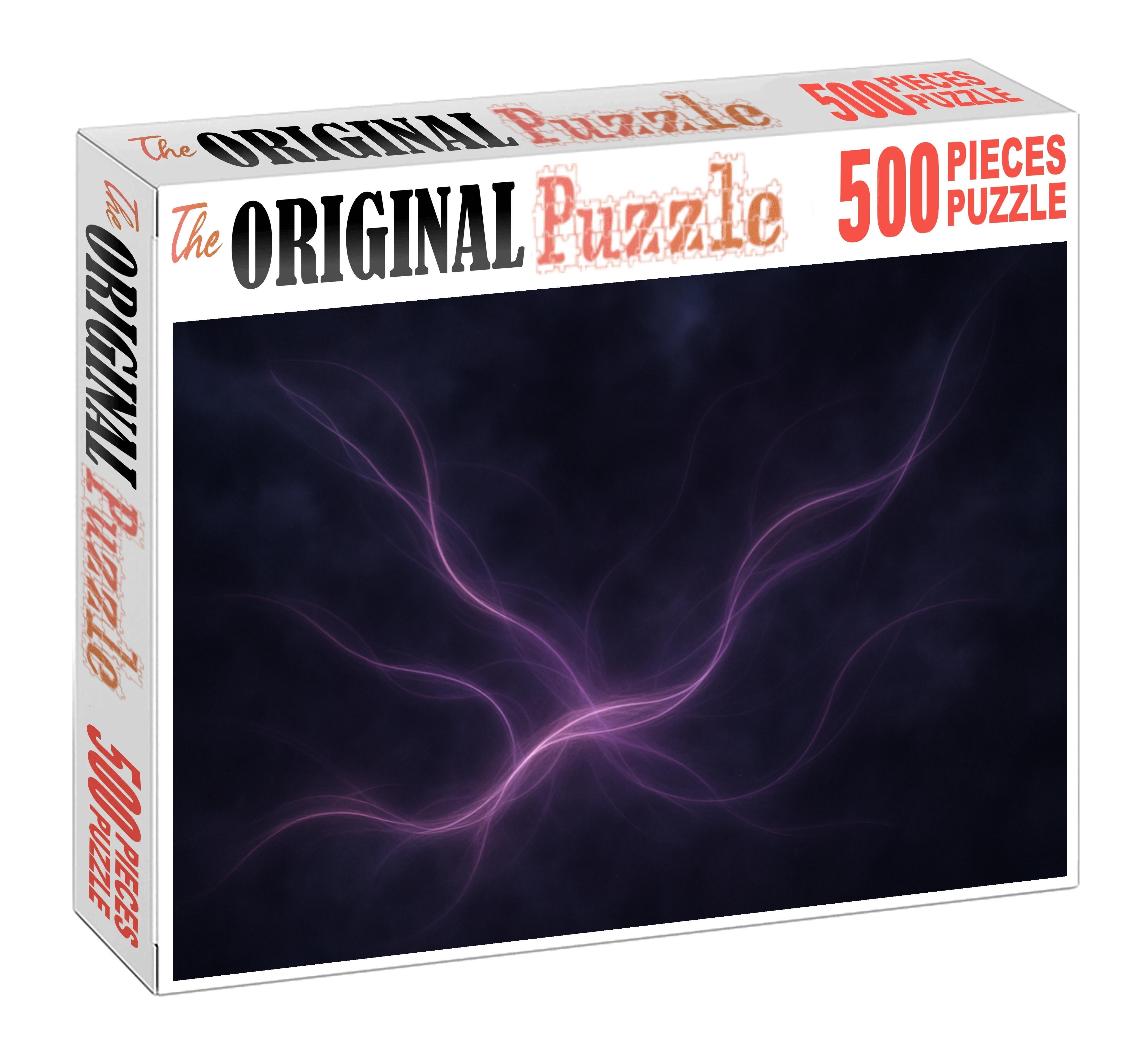Glowing Nebular Tendrils Custom Jigsaw Puzzle