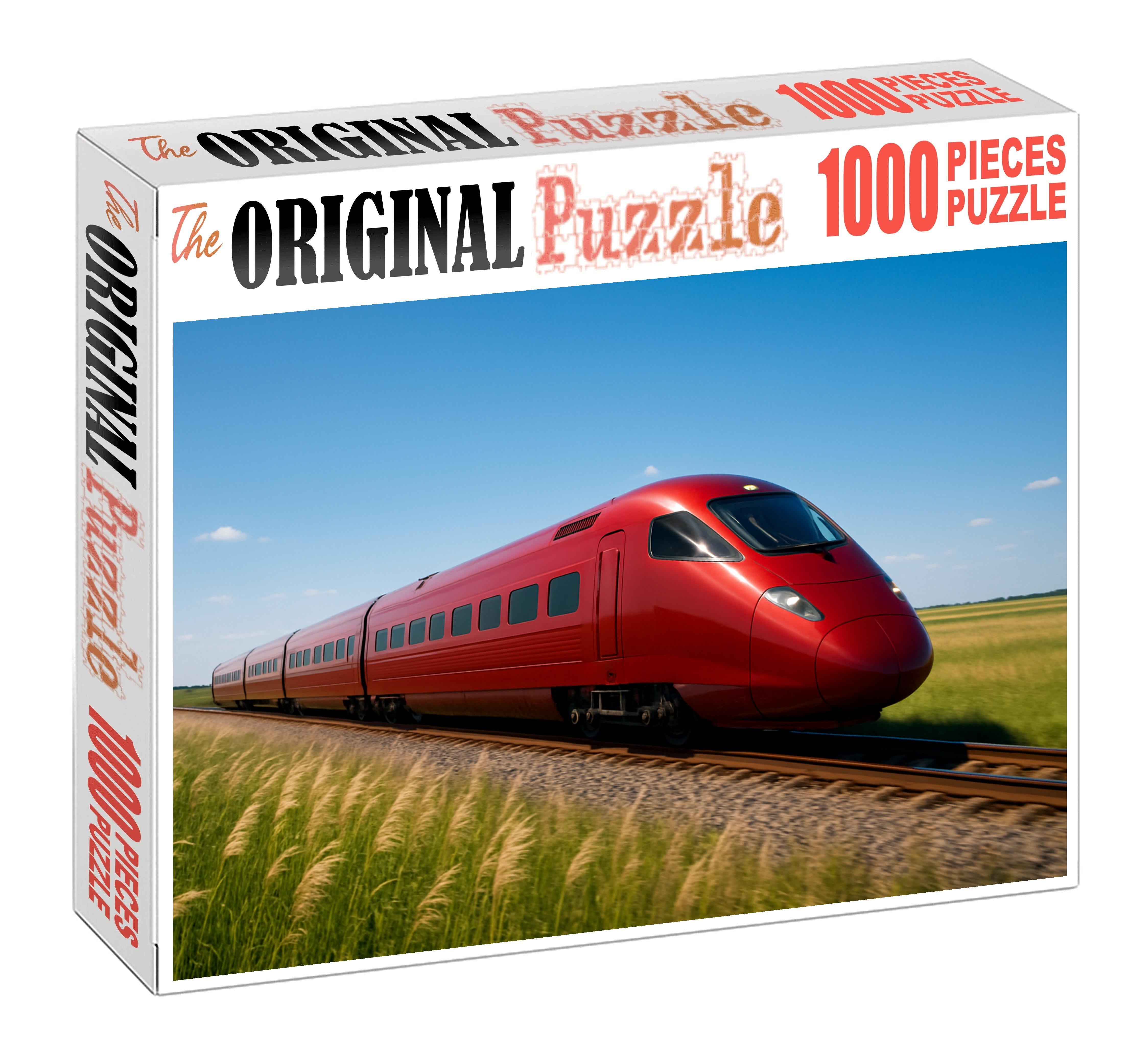 Crimson Horizon Bullet Puzzle For Adults