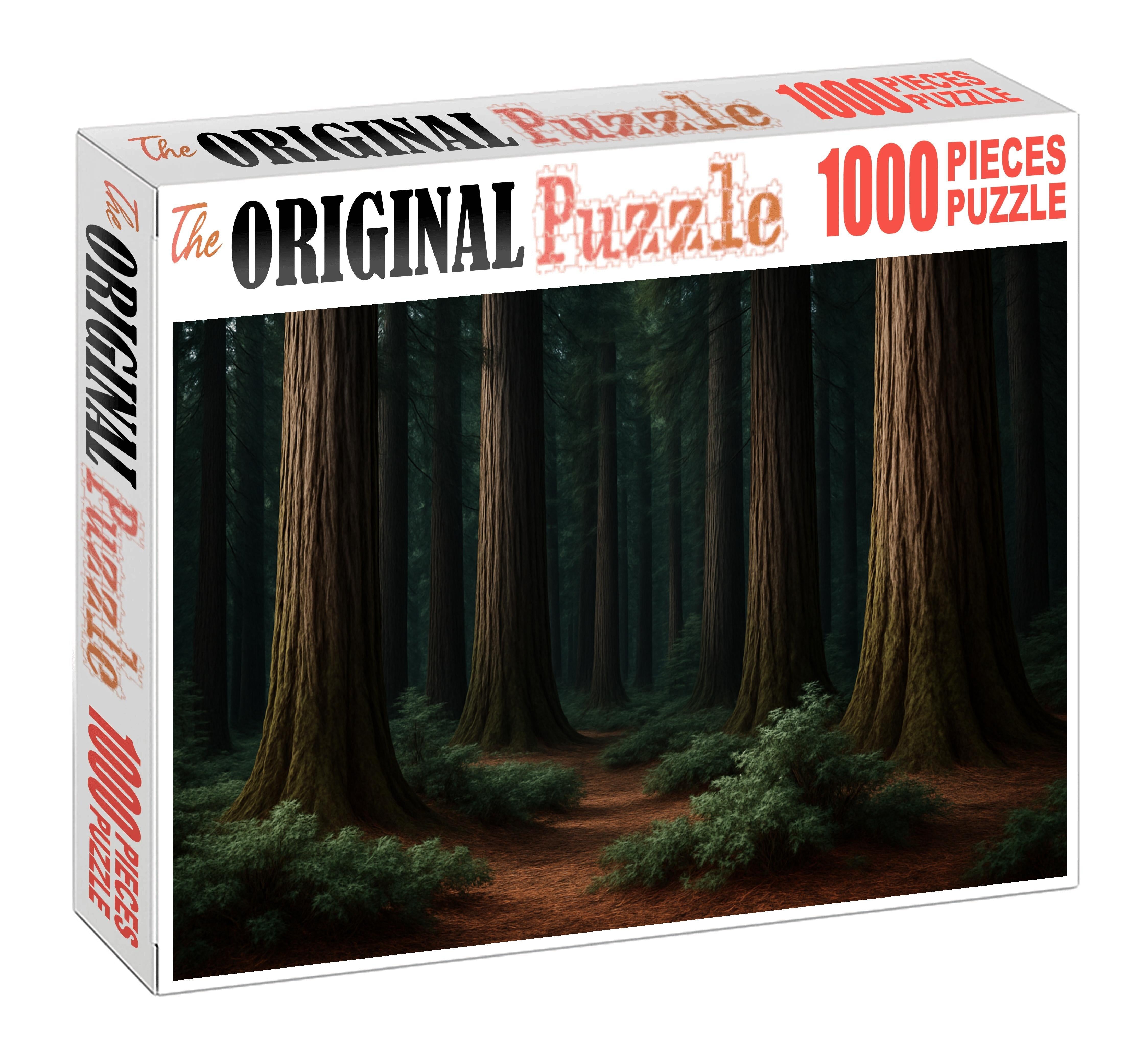 Shadowed Cedar Refuge 300 Piece Puzzle
