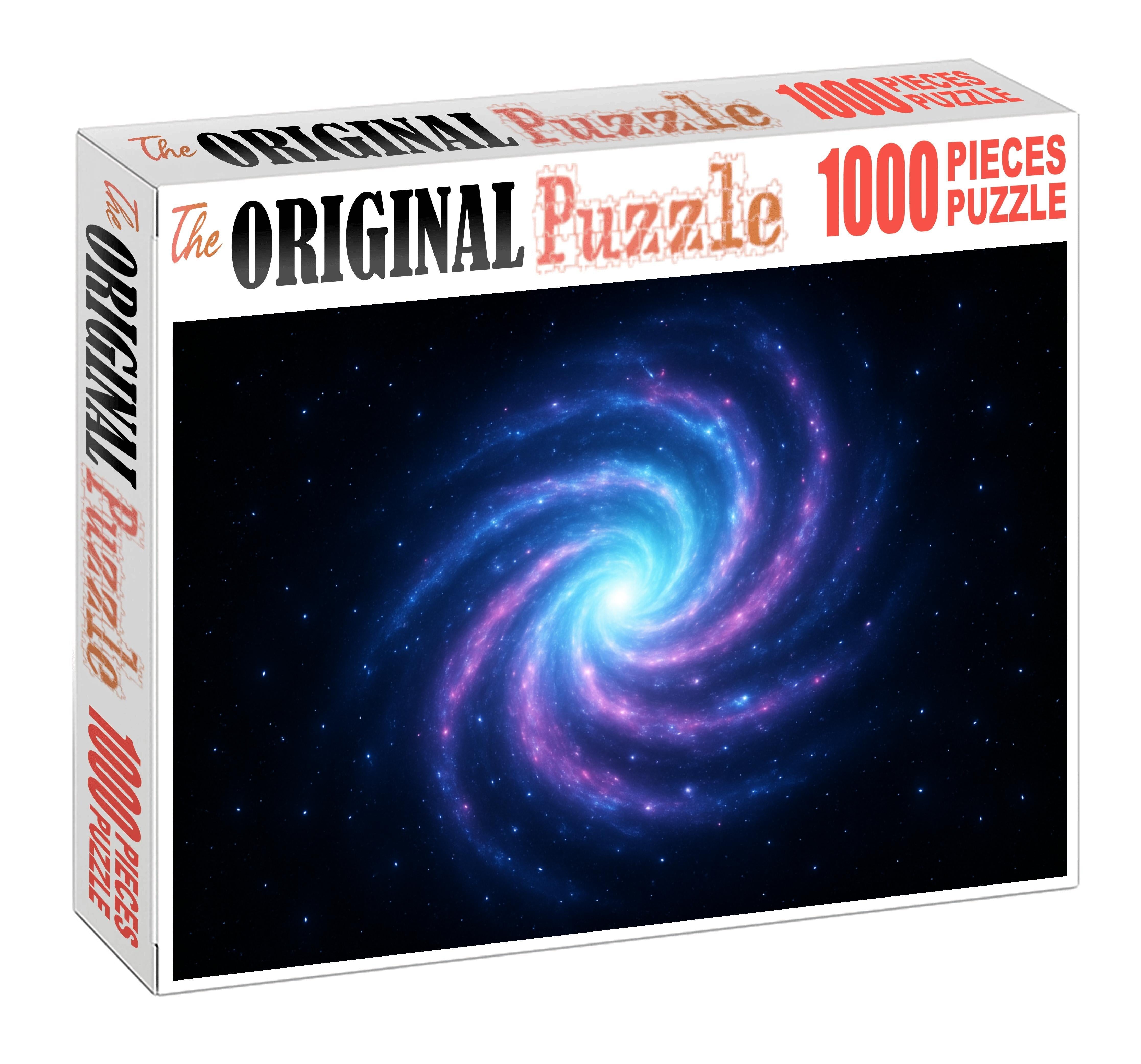 Luminous Spiral Nebulae Cascade Puzzle Challenge