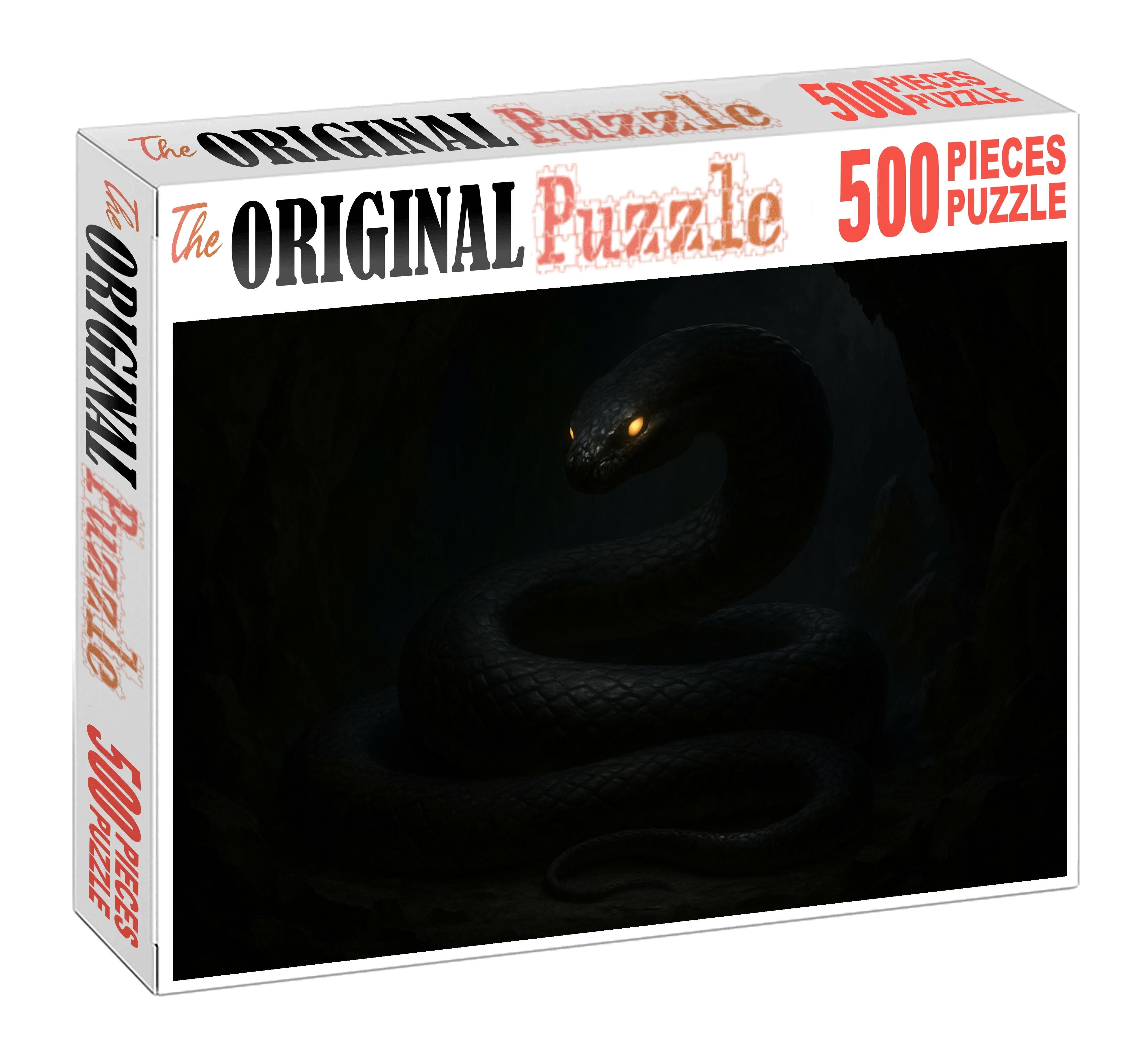Obsidian Fang Basilisk 50 Piece Puzzle