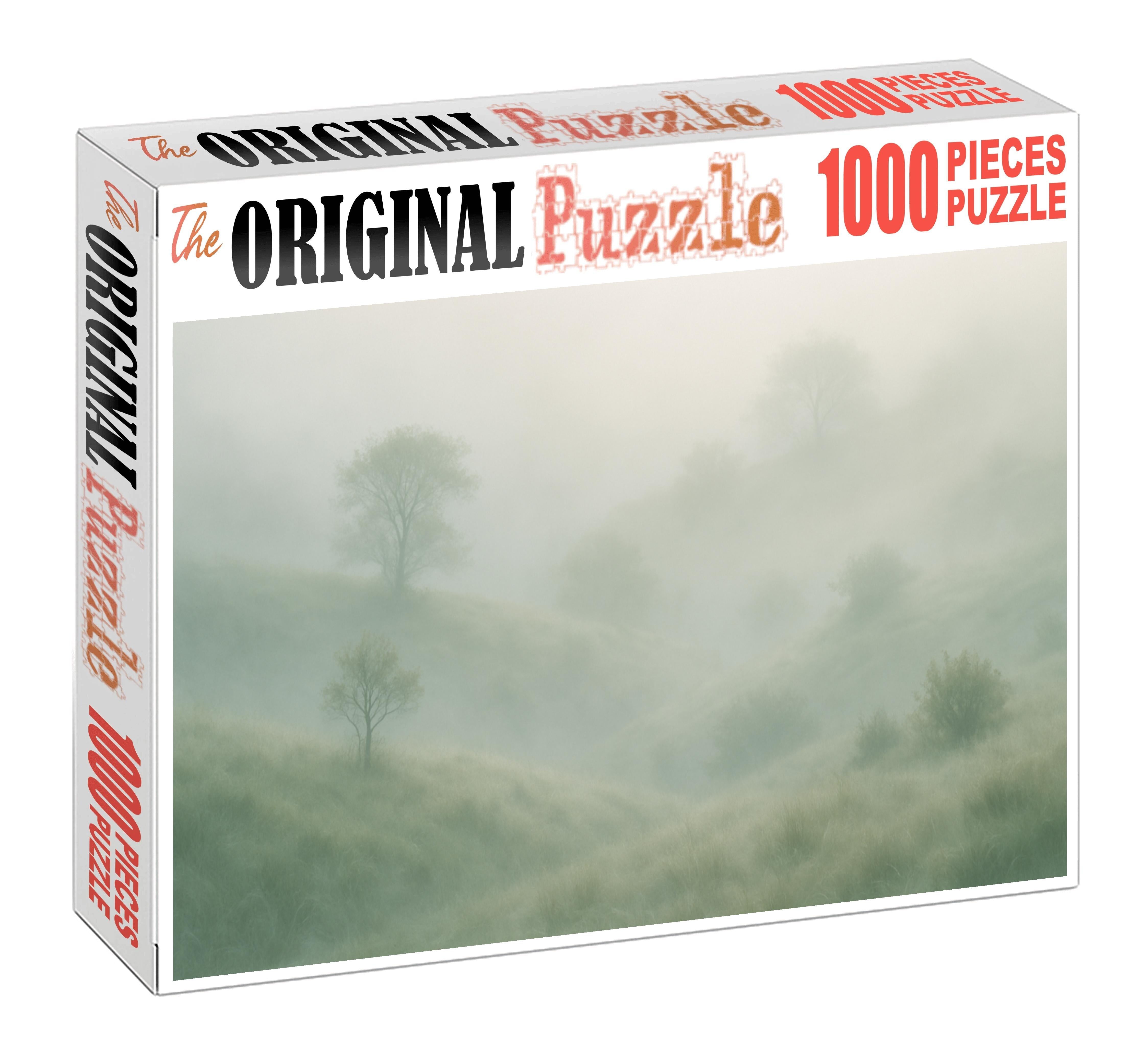 Serene Foggy Ridge Puzzle Fun
