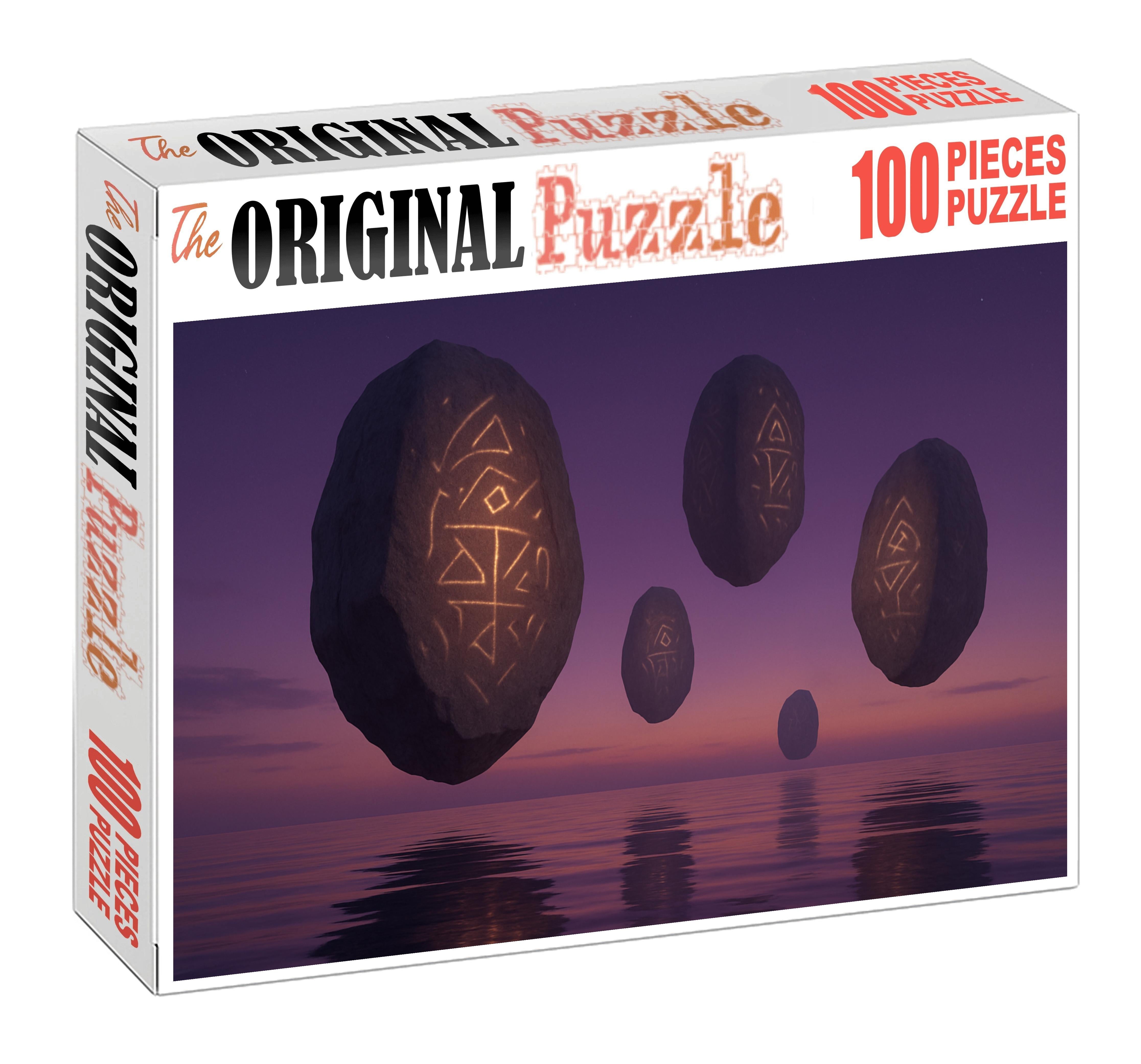 Echoes Of The Floating Monoliths Large Format Puzzle