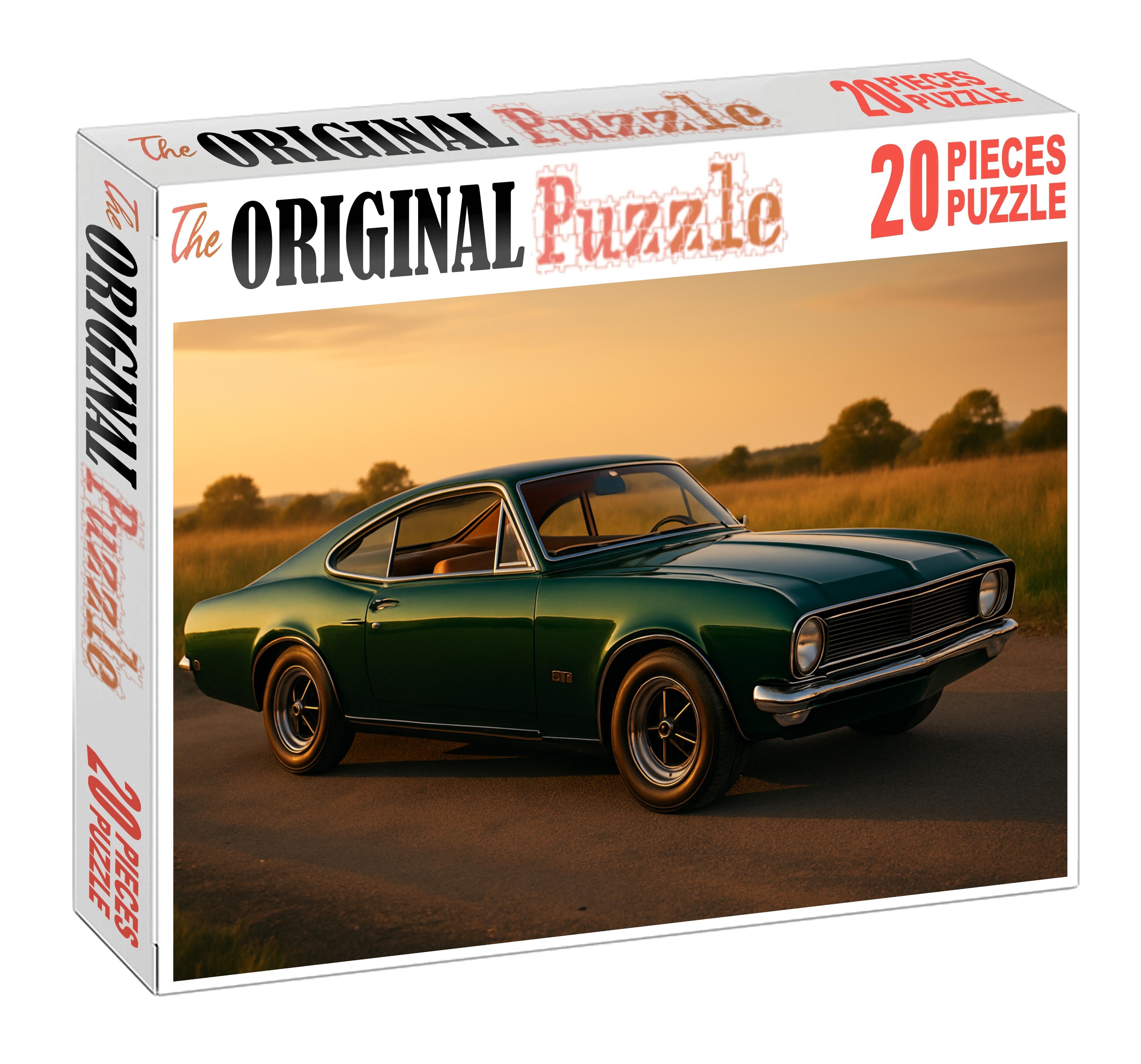 Iron Falcon Gts Heritage-inspired High-performance Coupe Puzzle For Kids