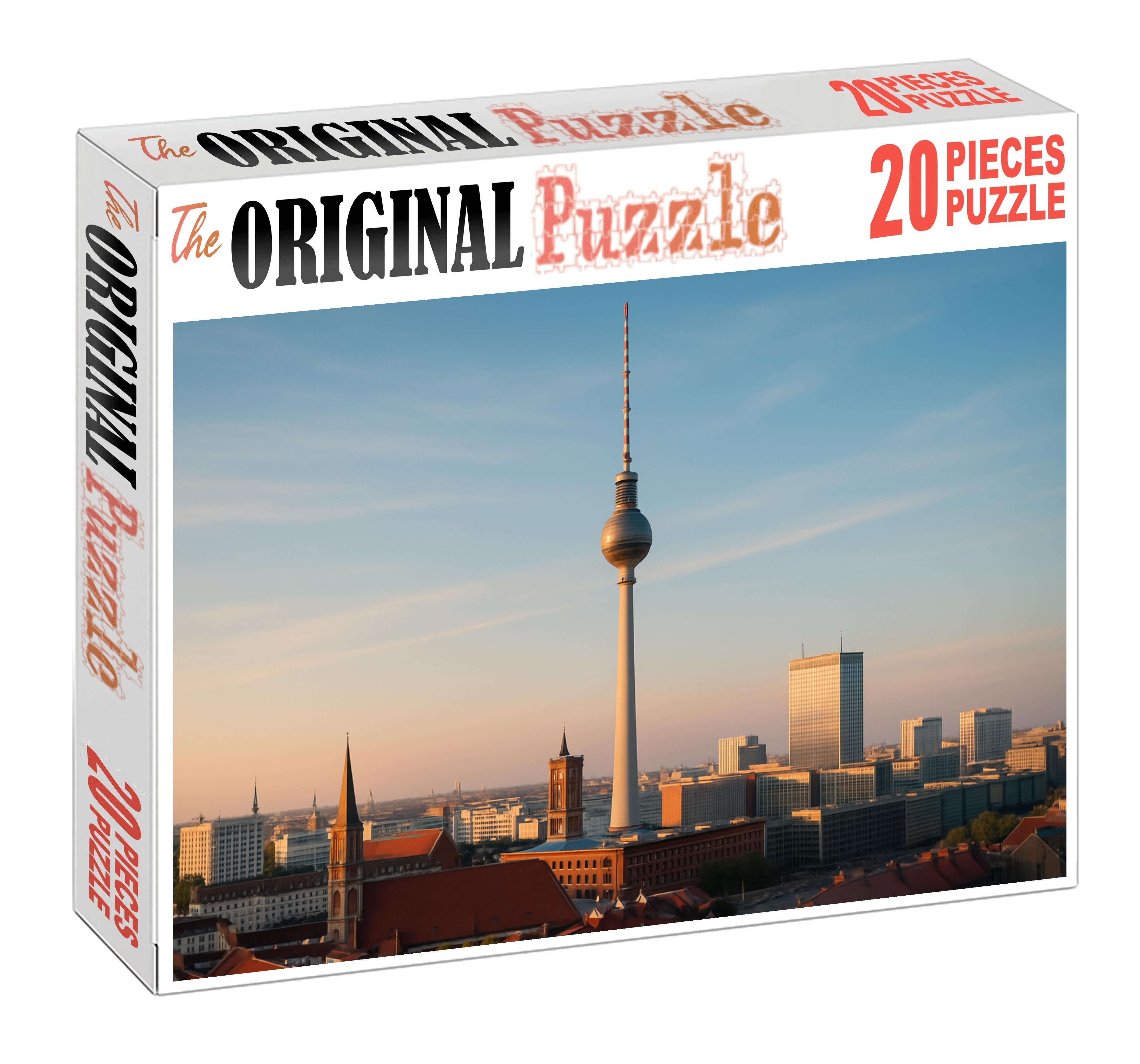 Berlin Skyline Historic Heart Meets Contemporary Modernity 100 Piece Puzzle