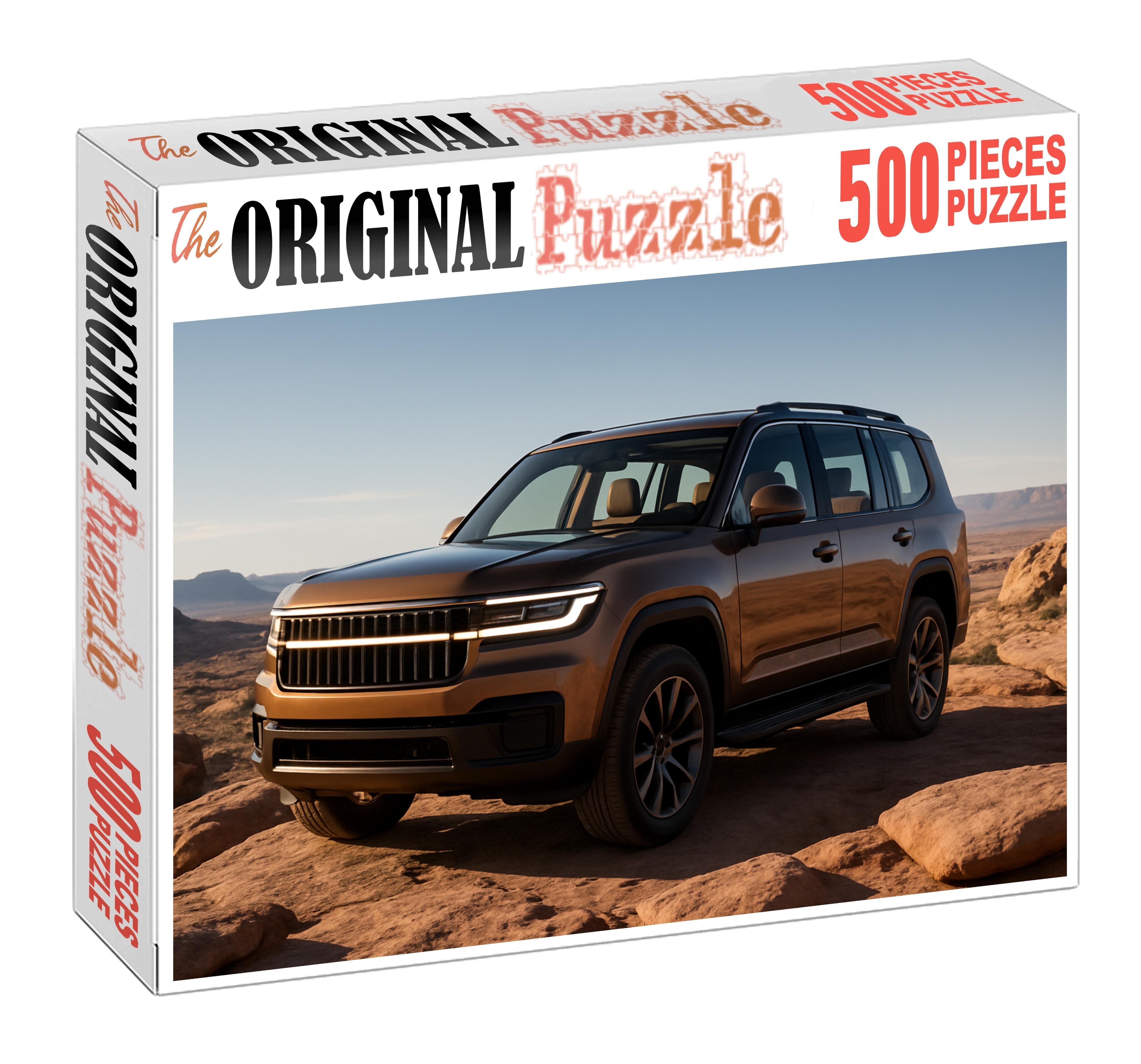 Celestial Voyager 4x4 Ultra-luxury Expedition Cruiser With V8 Bi-turbo Power 300 Piece Puzzle