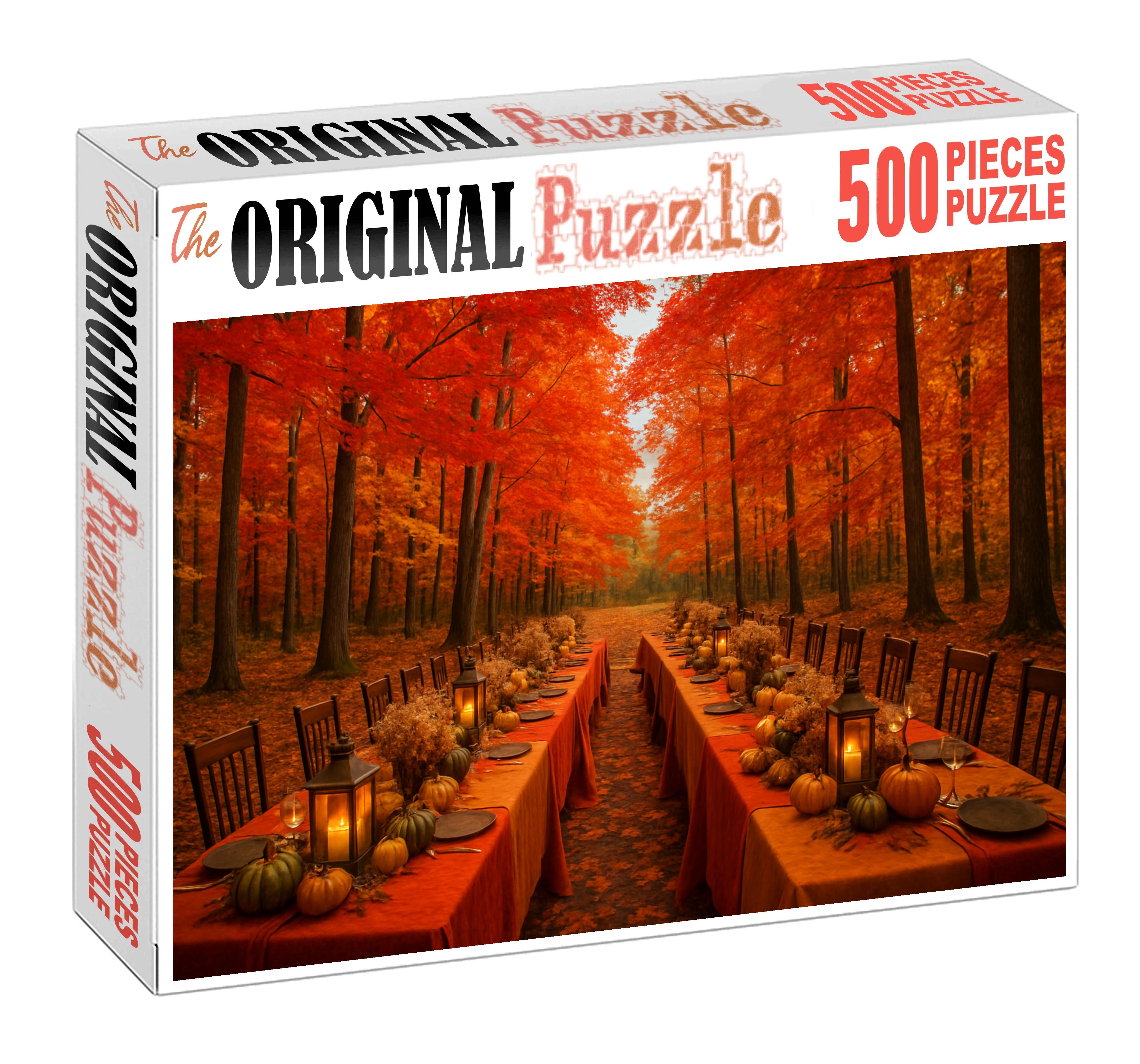 Autumn Canopy Celebration 300 Piece Puzzle