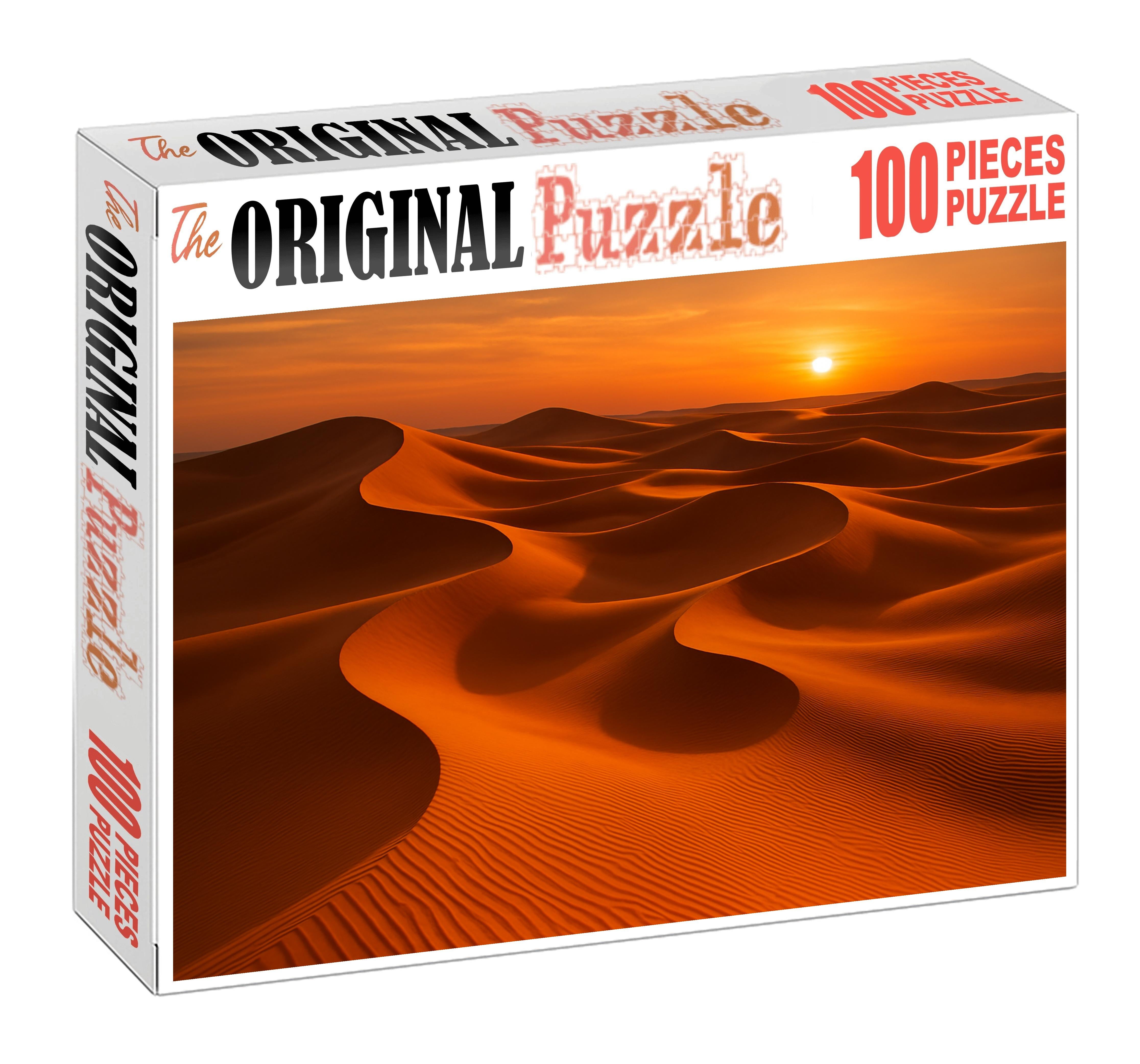 Sunset Dune Crescents 1000 Piece Puzzle