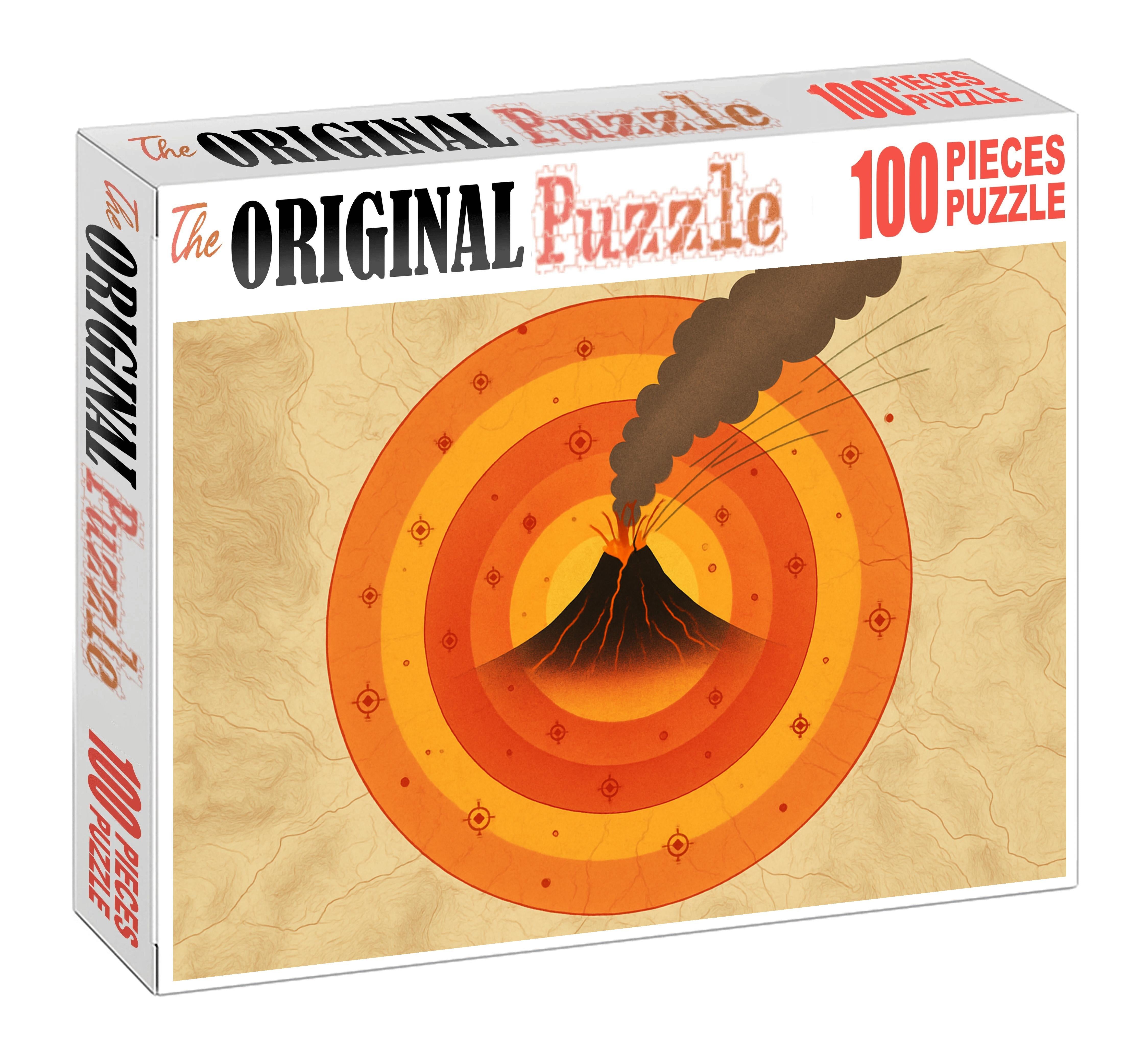 Volcanic Hazard Probability Zones 500 Piece Puzzle