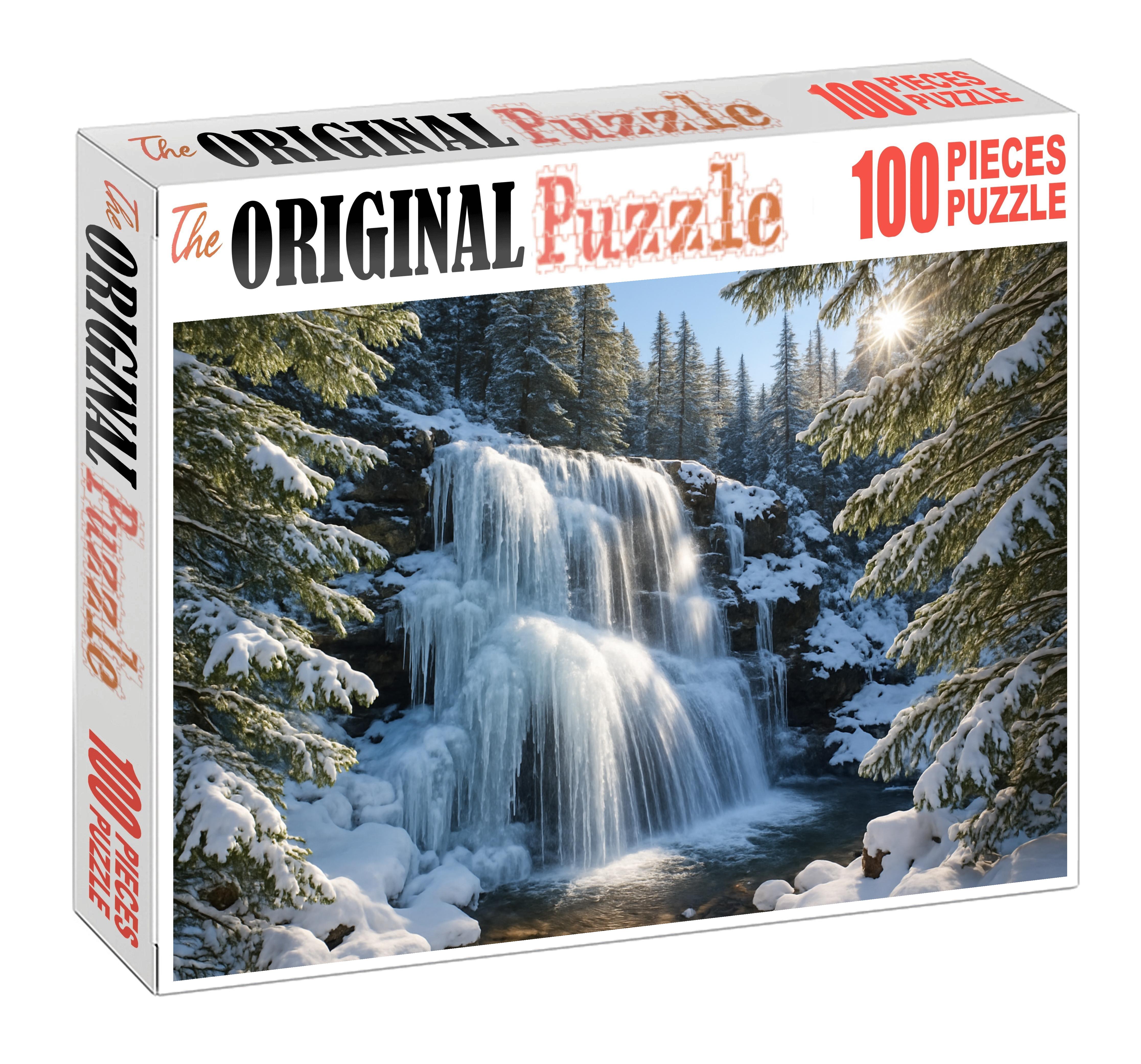 Frosted Crystal Veil Easy Puzzles