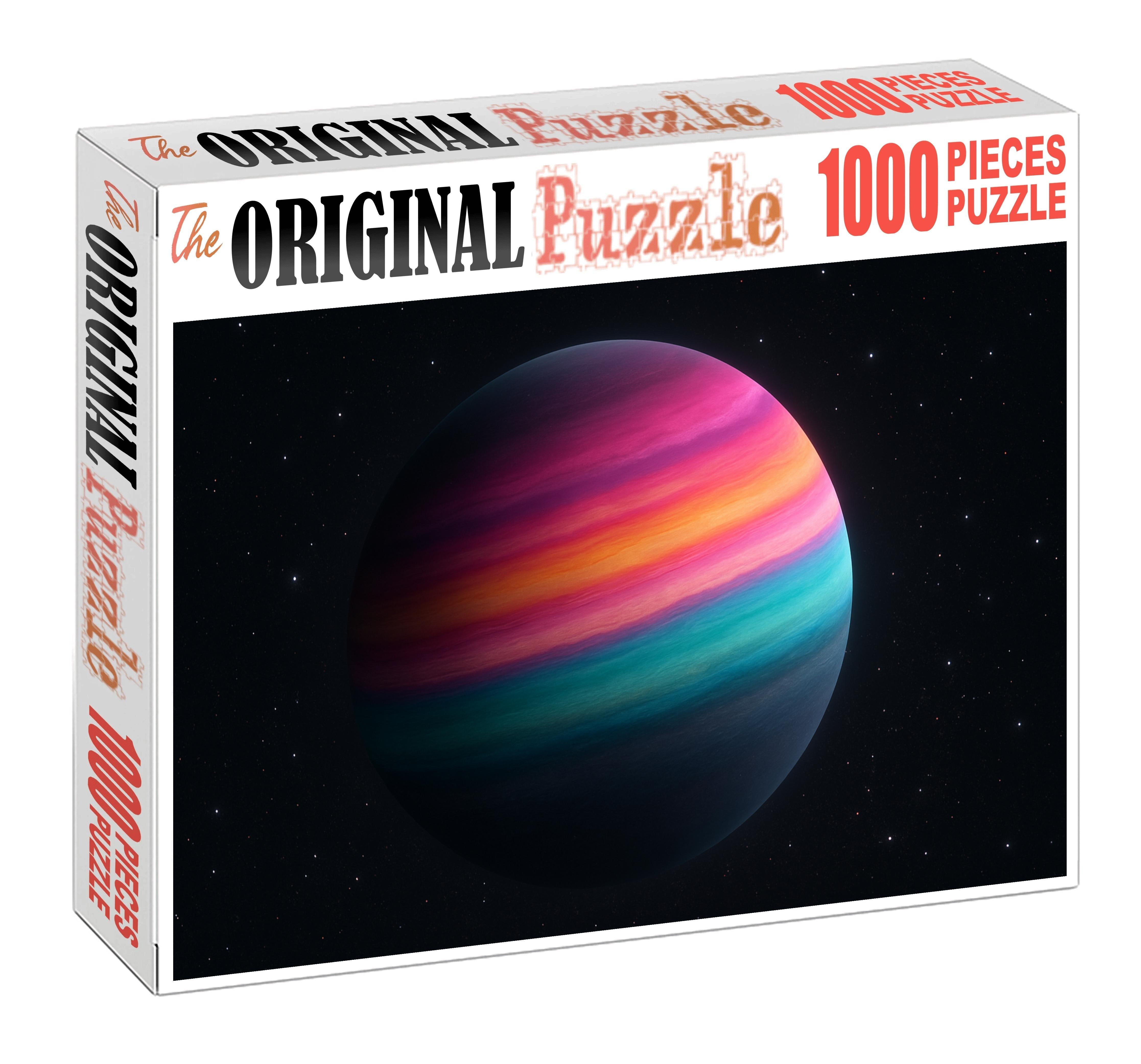 Iridescent Atmospheric Bands Of A Distant World Puzzle Challenge