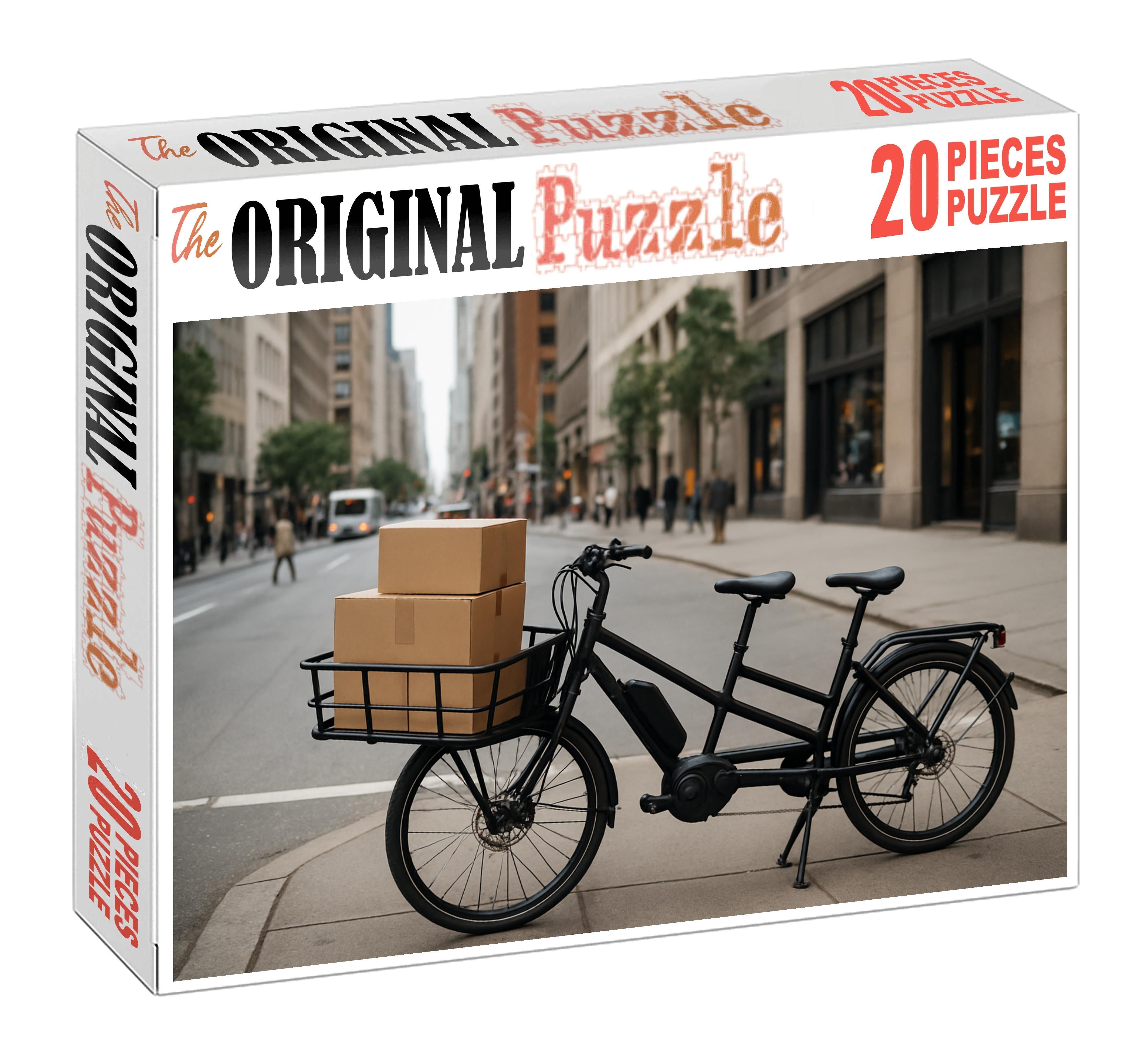 Electric Tandem Cargo Bike Easy Puzzles