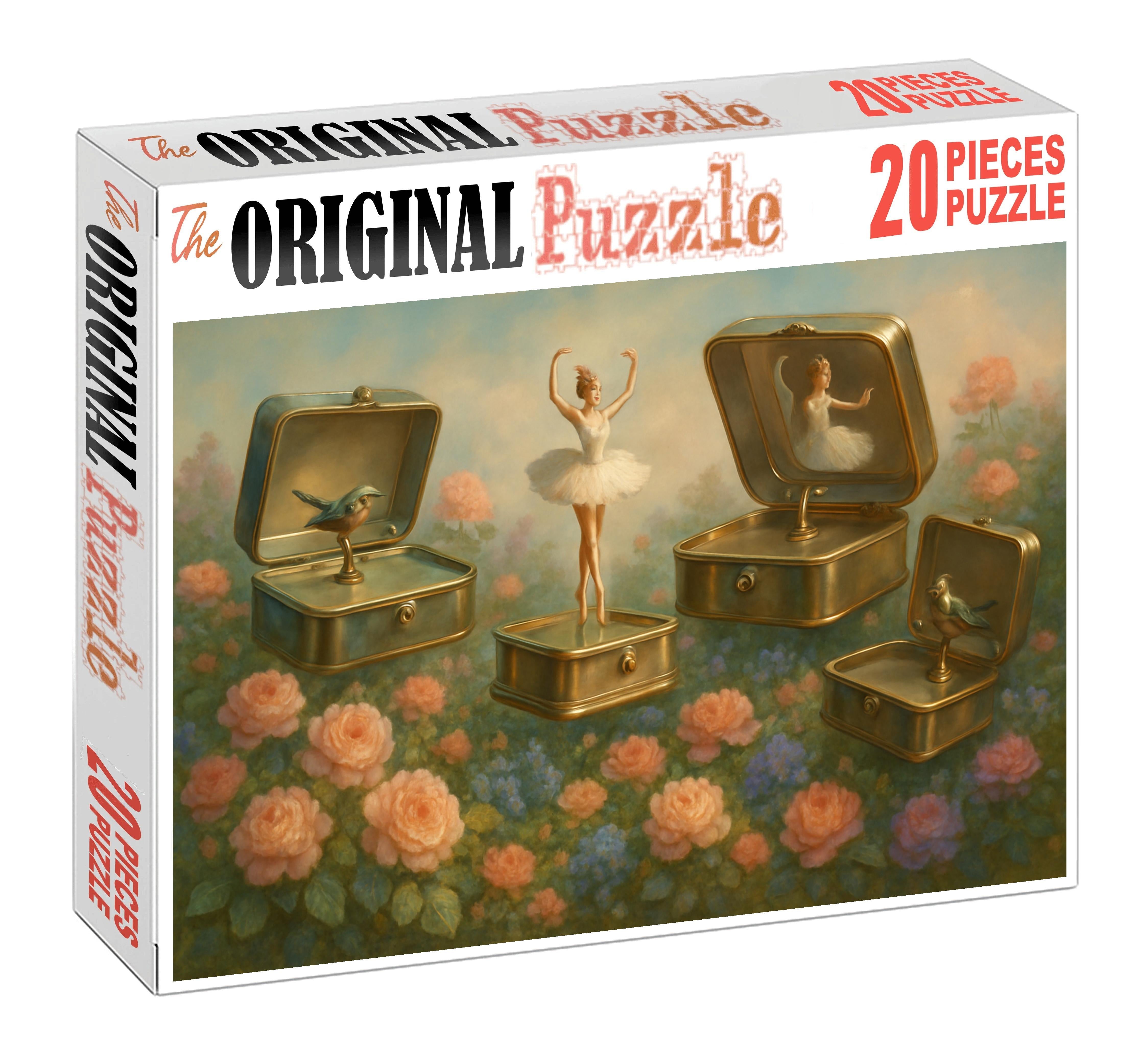 Garden Of Floating Music Boxes 50 Piece Puzzle