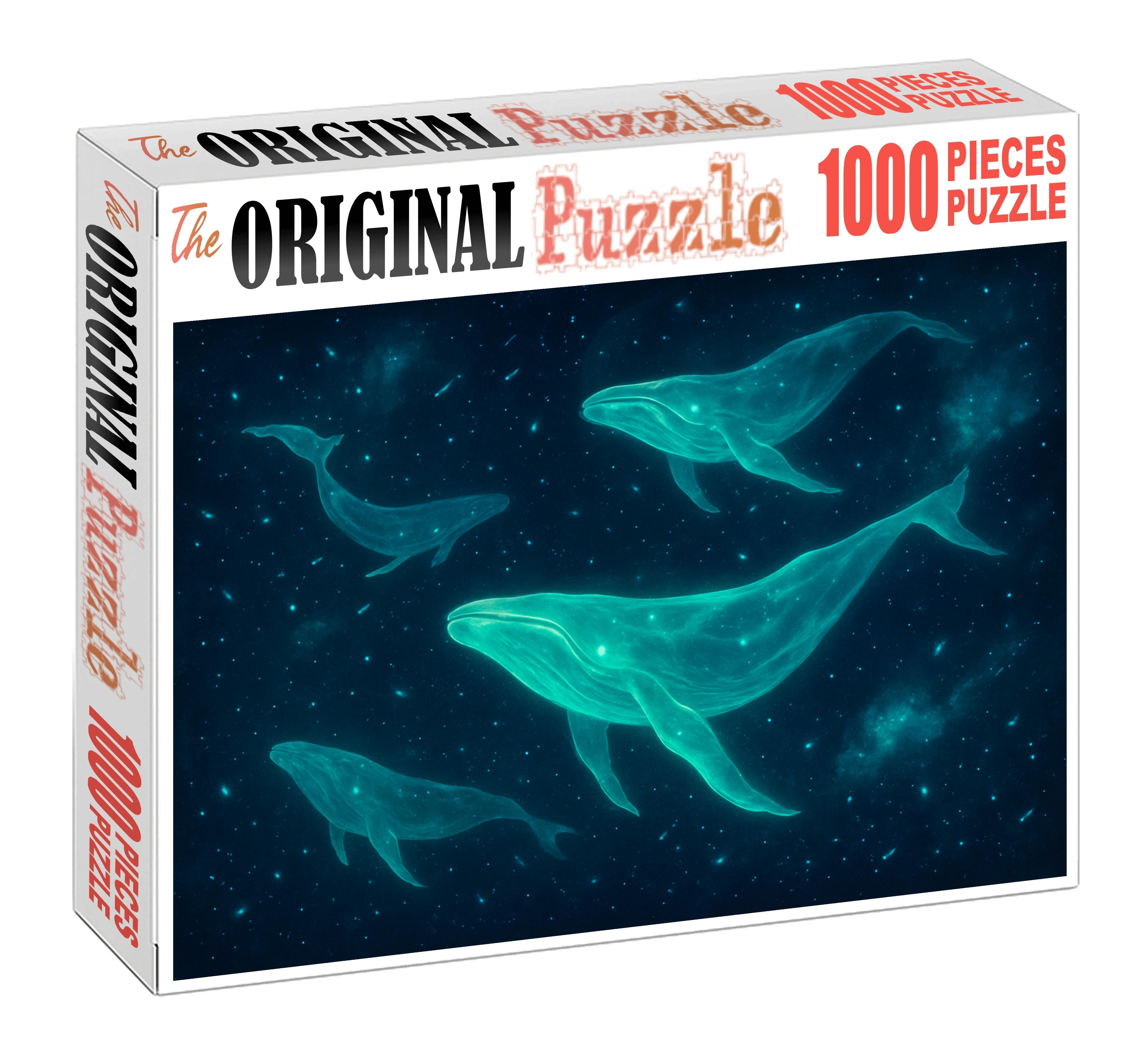 Space Whale Migration 500 Piece Puzzle