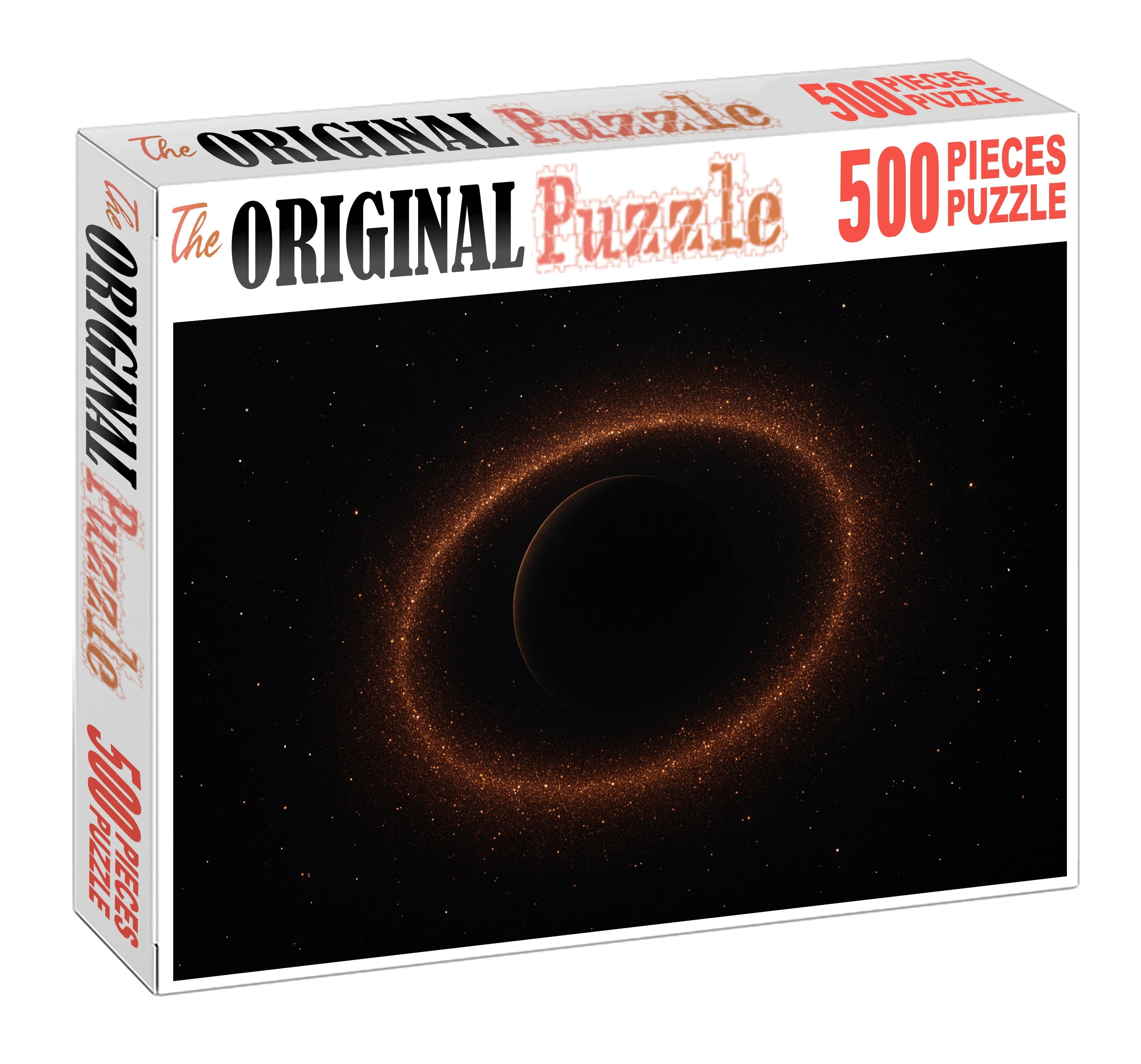 Copper Dust Ring Puzzle For Adults