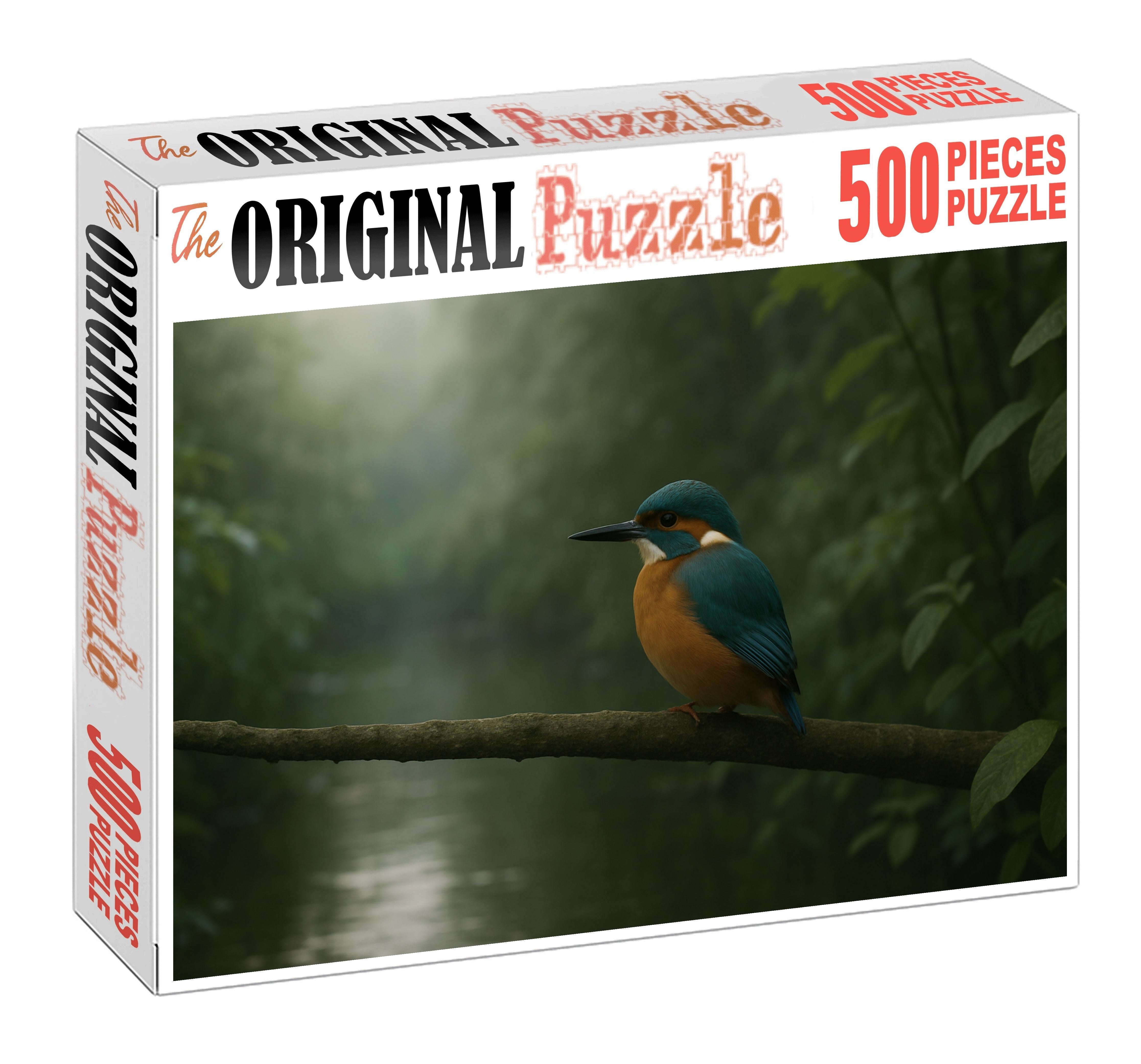 Rusty-backed Kingfisher Elusive Riverine Jewel Challenging Puzzles