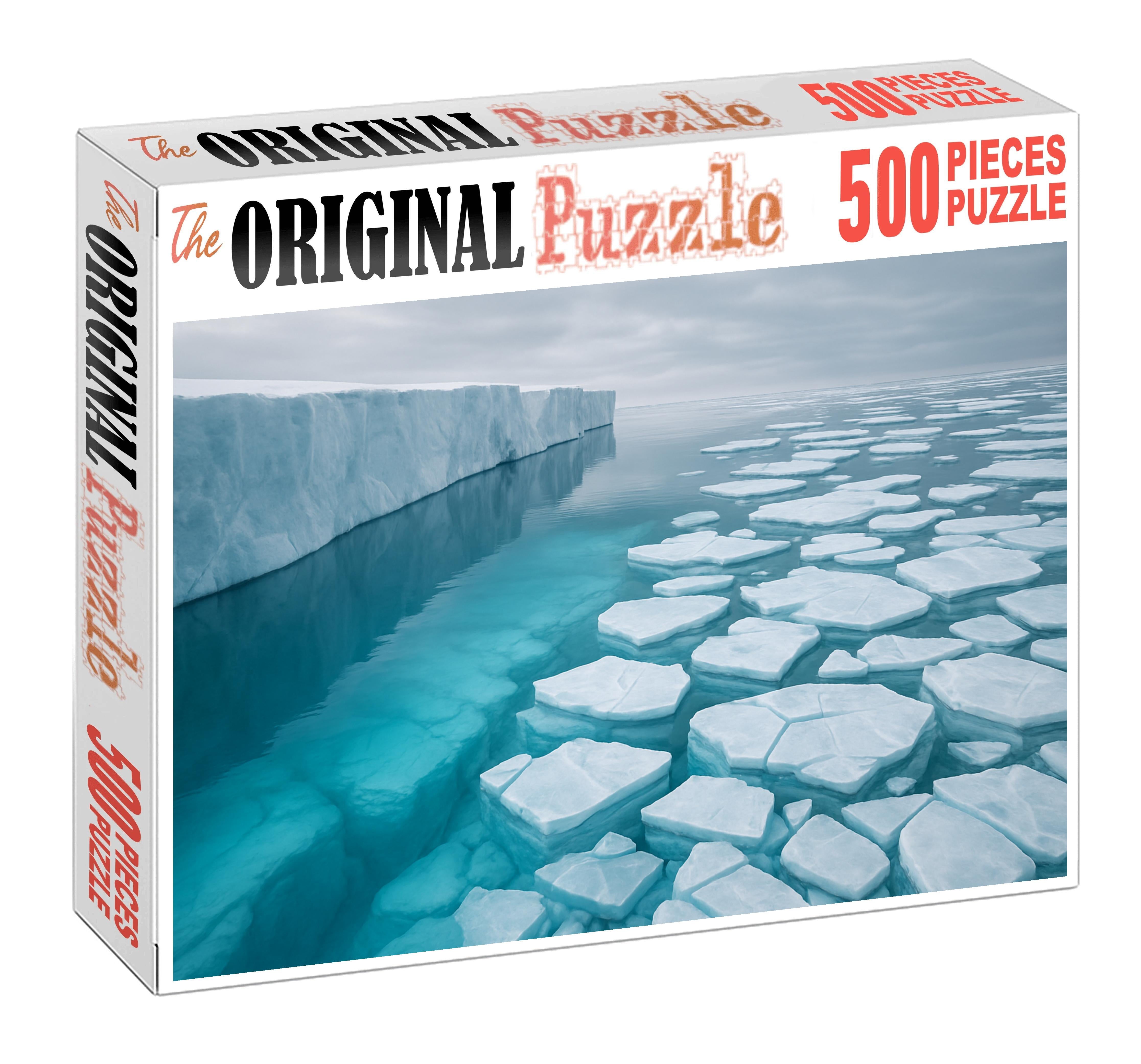 Frostline Ice Shelf Custom Jigsaw Puzzle