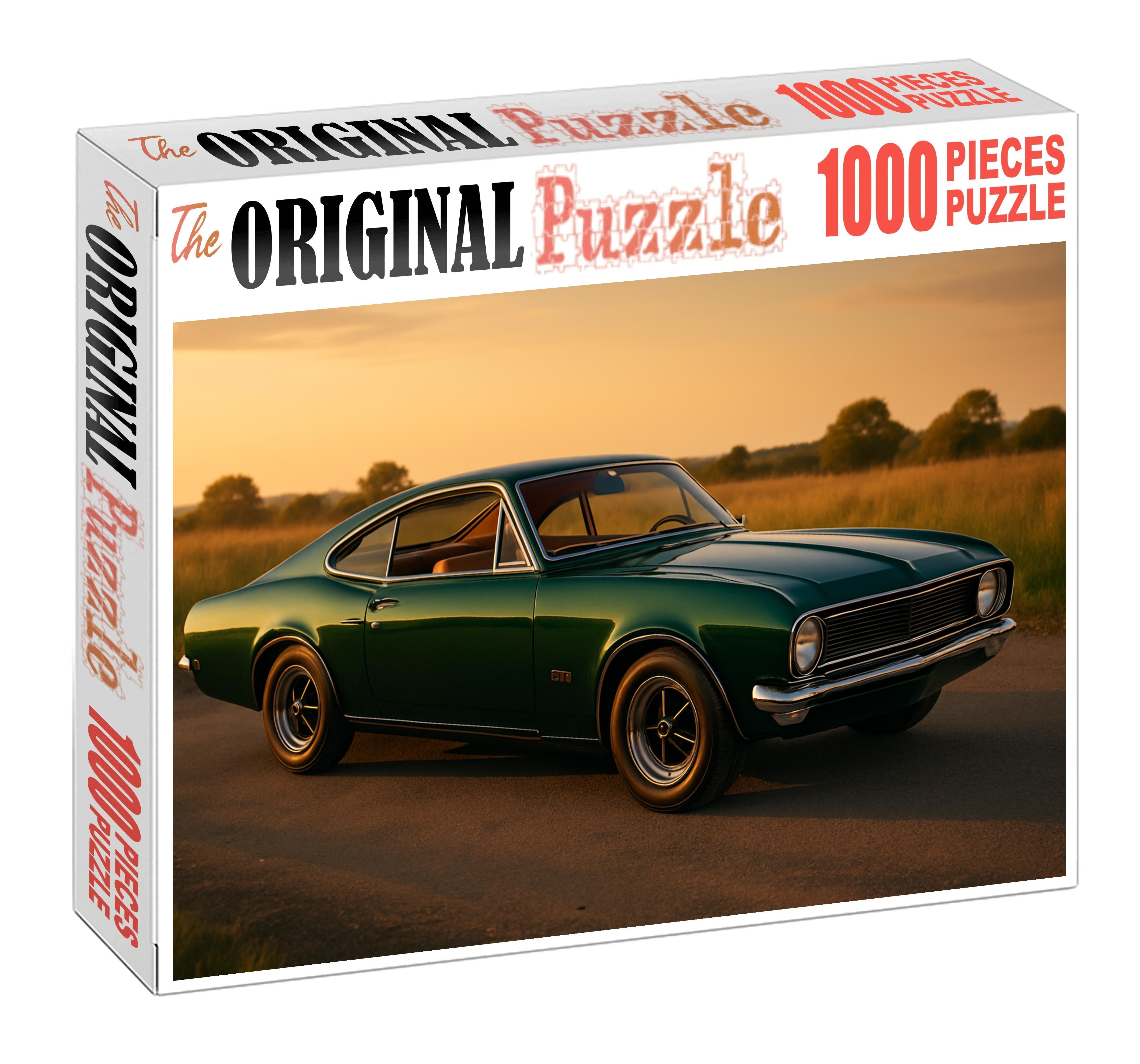 Iron Falcon Gts Heritage-inspired High-performance Coupe Puzzle For Kids