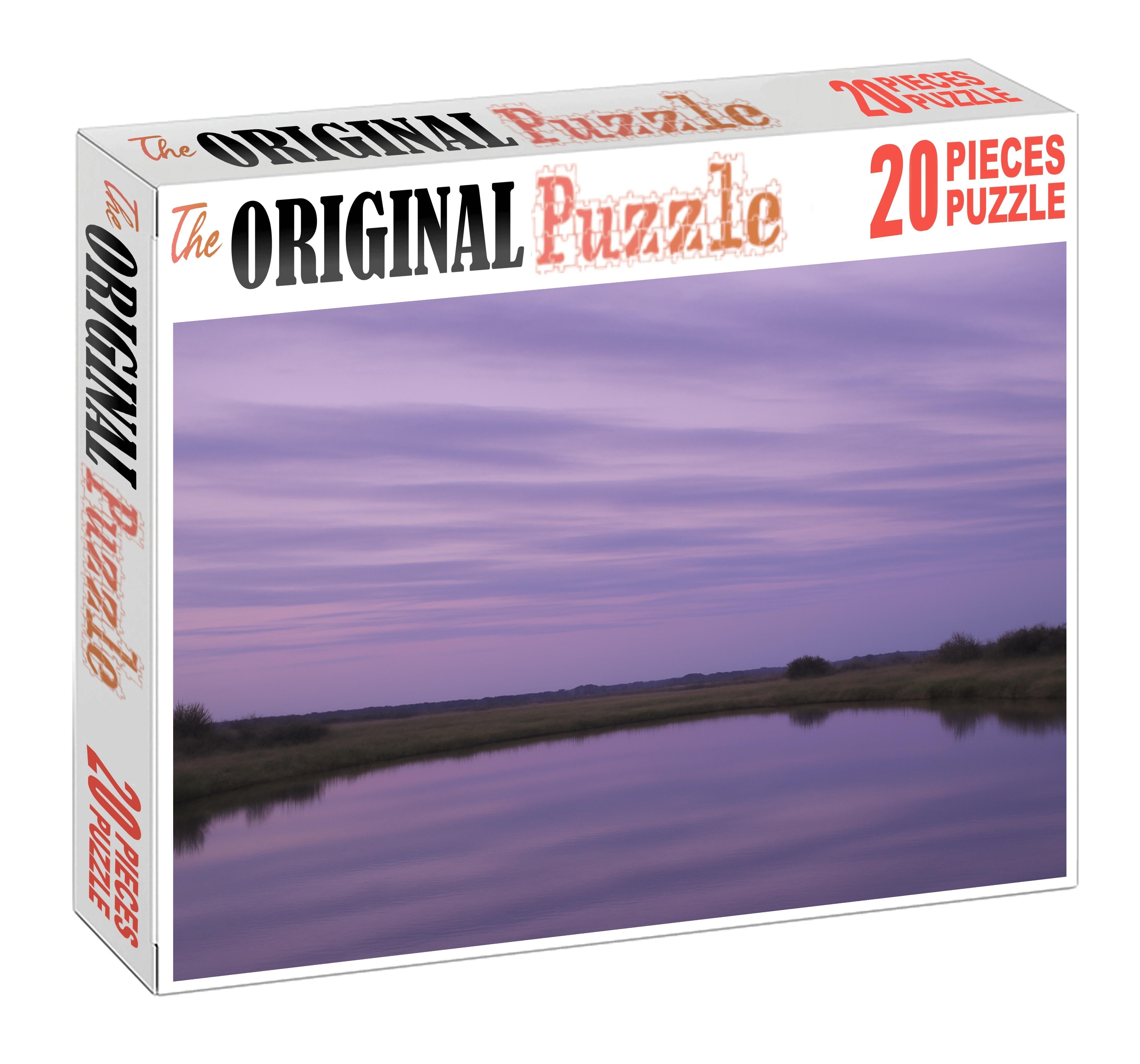 Violet Horizon Haze 1000 Piece Puzzle