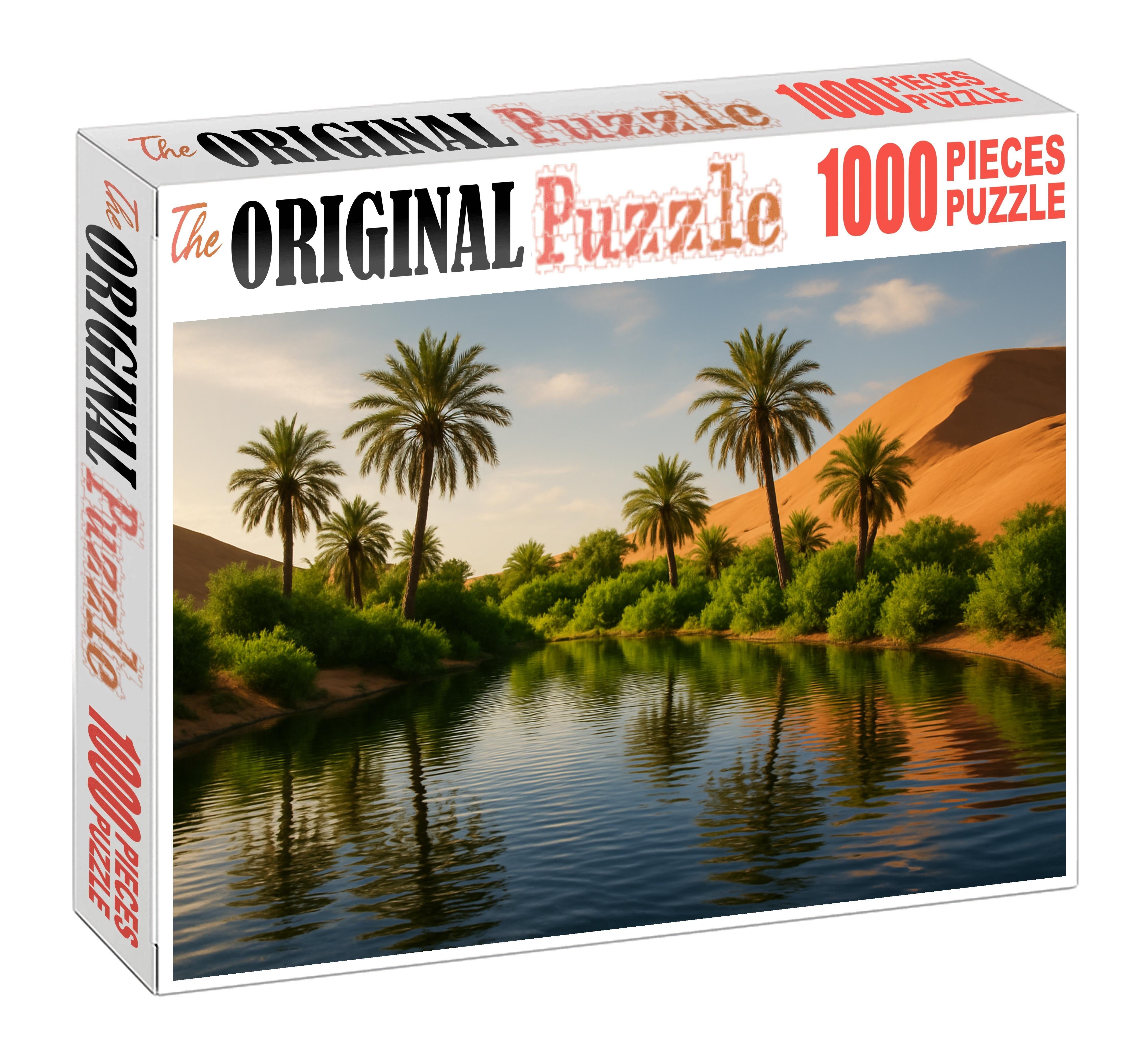 Emerald Oasis Hollow Unique Puzzle Design