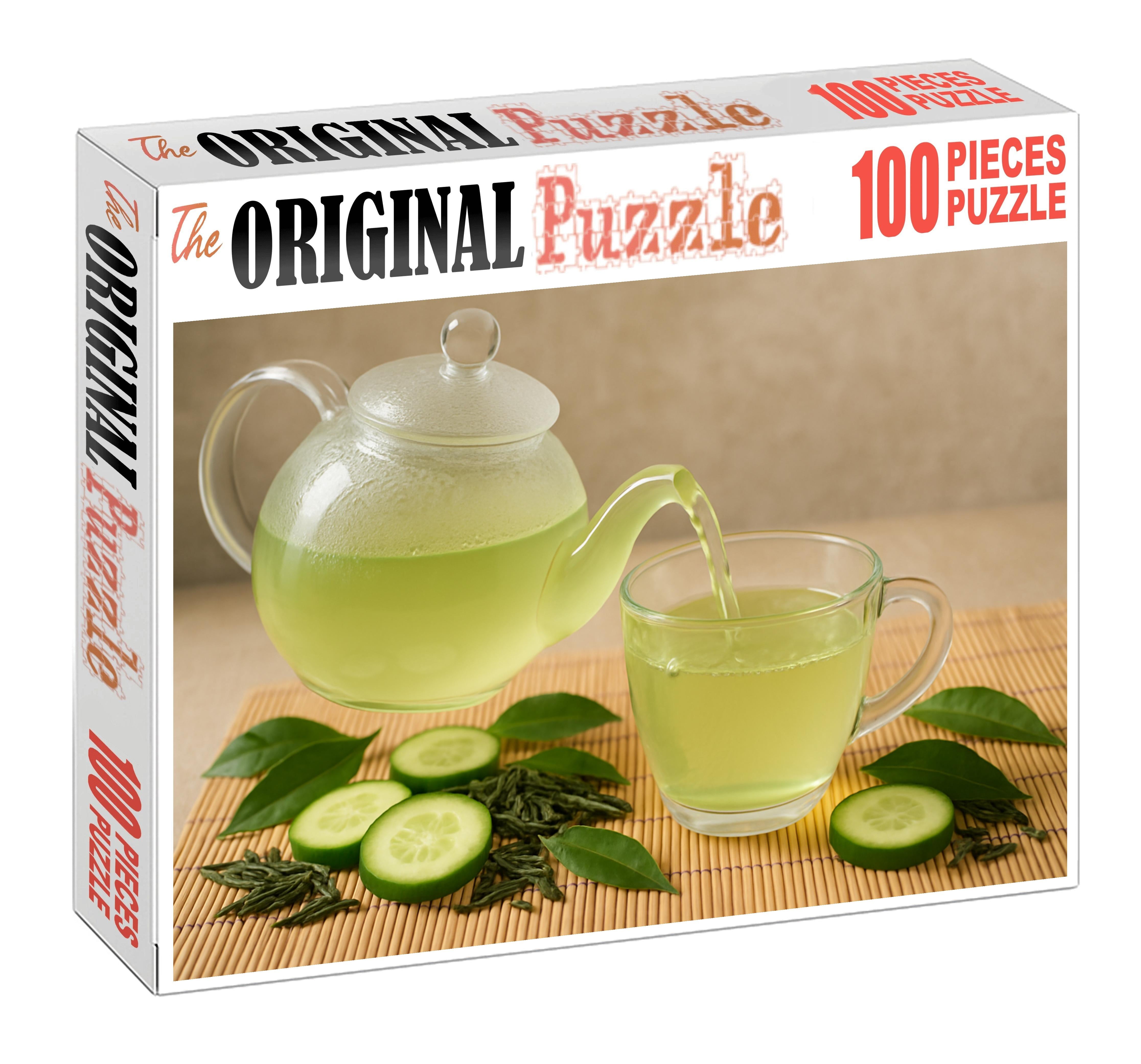 Luminous Garden Green Tea Puzzle Fun