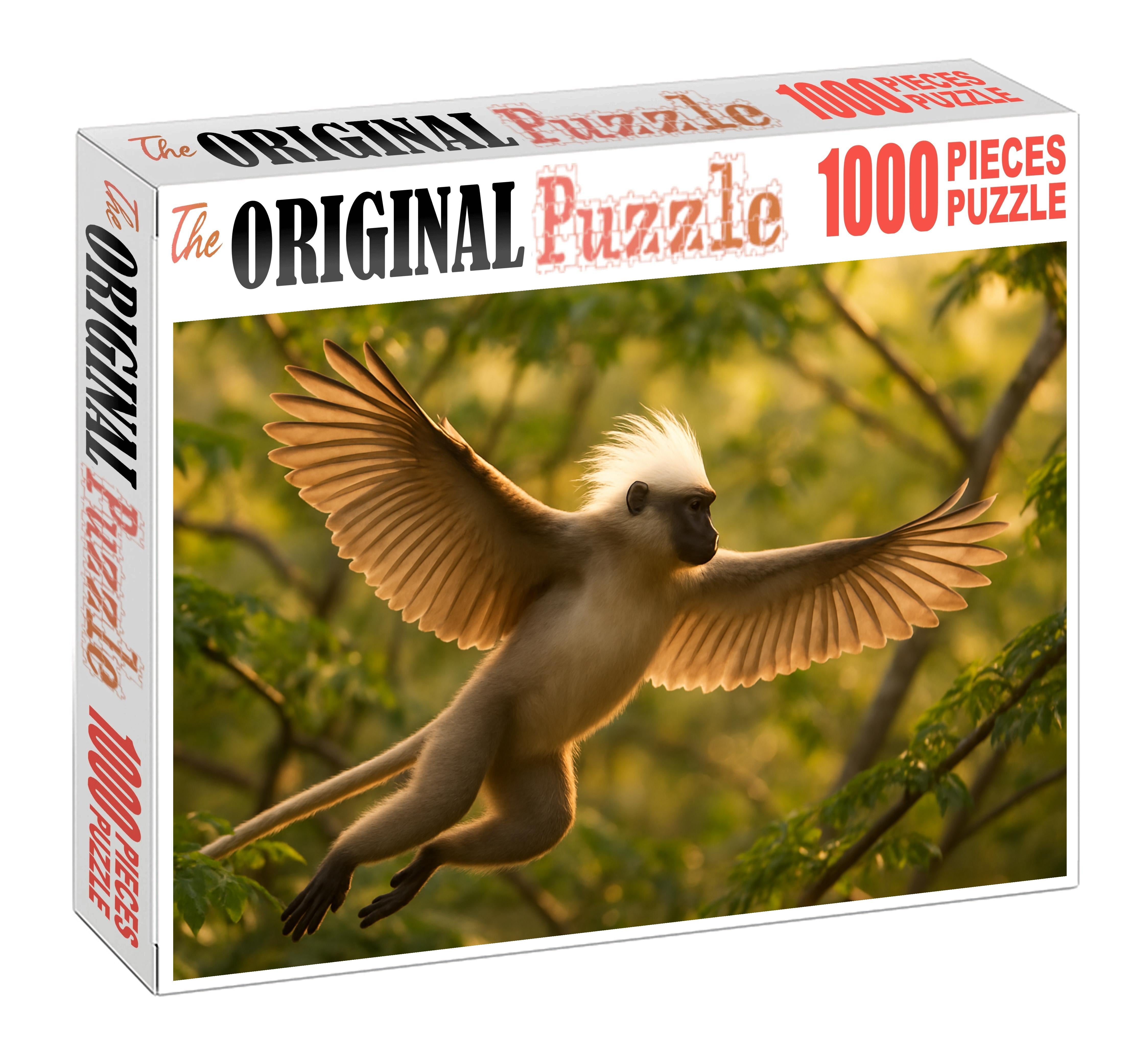 Ivory Crested Glider Majestic Arboreal Mammal 50 Piece Puzzle