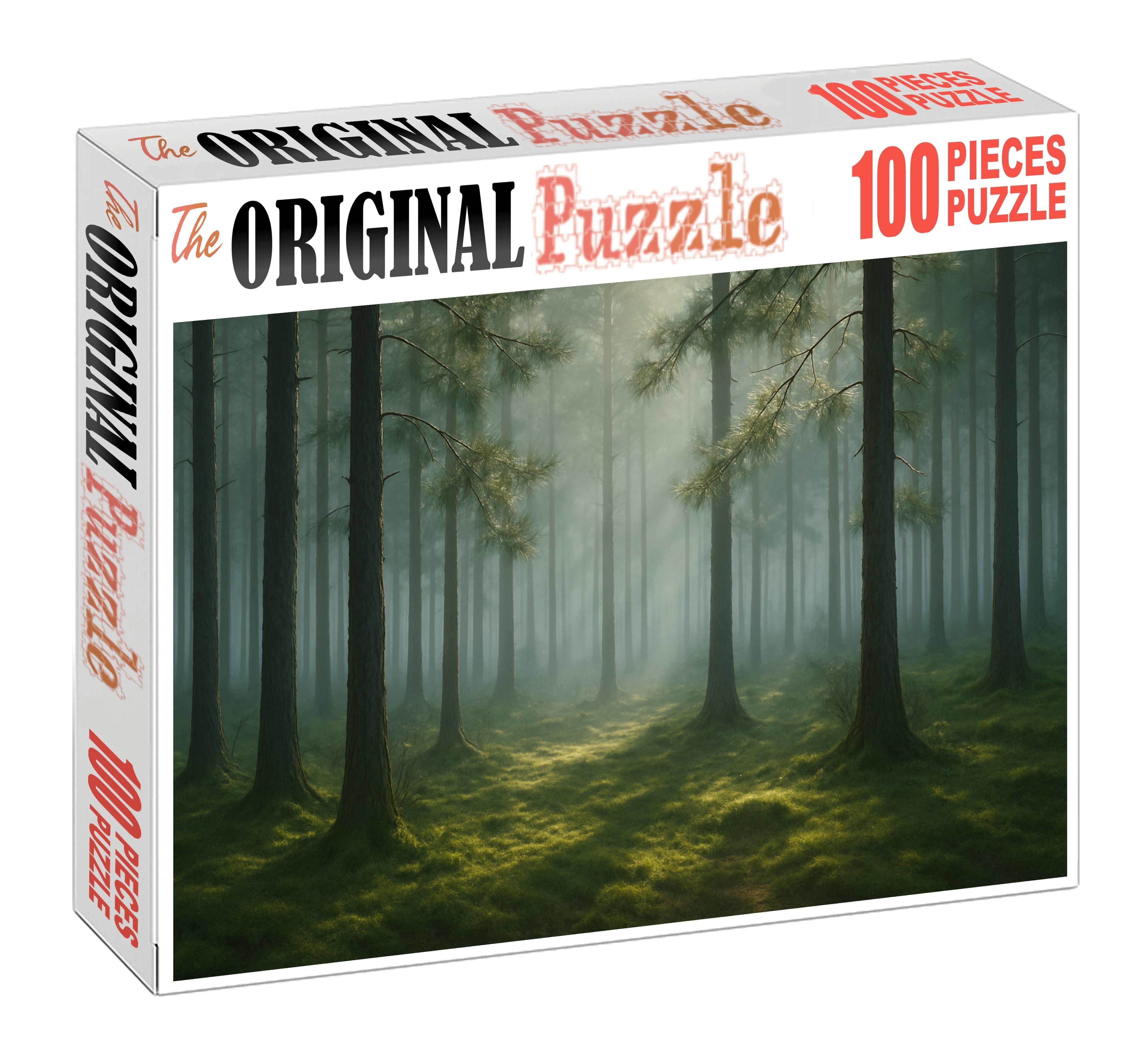 Whispering Pine Mists Premium Puzzle Pieces