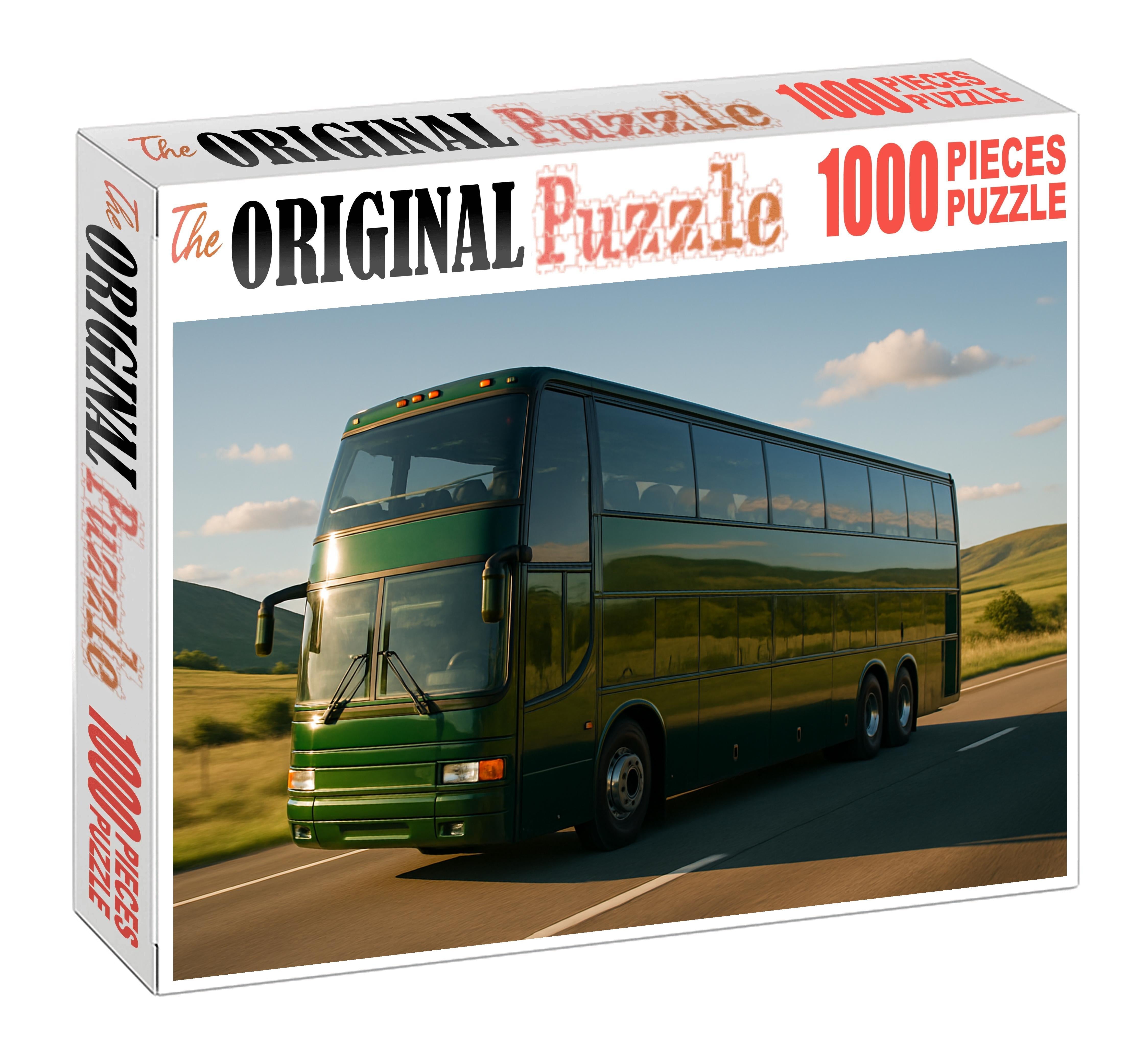 Biofuel-powered Double-decker Coach Challenging Puzzles