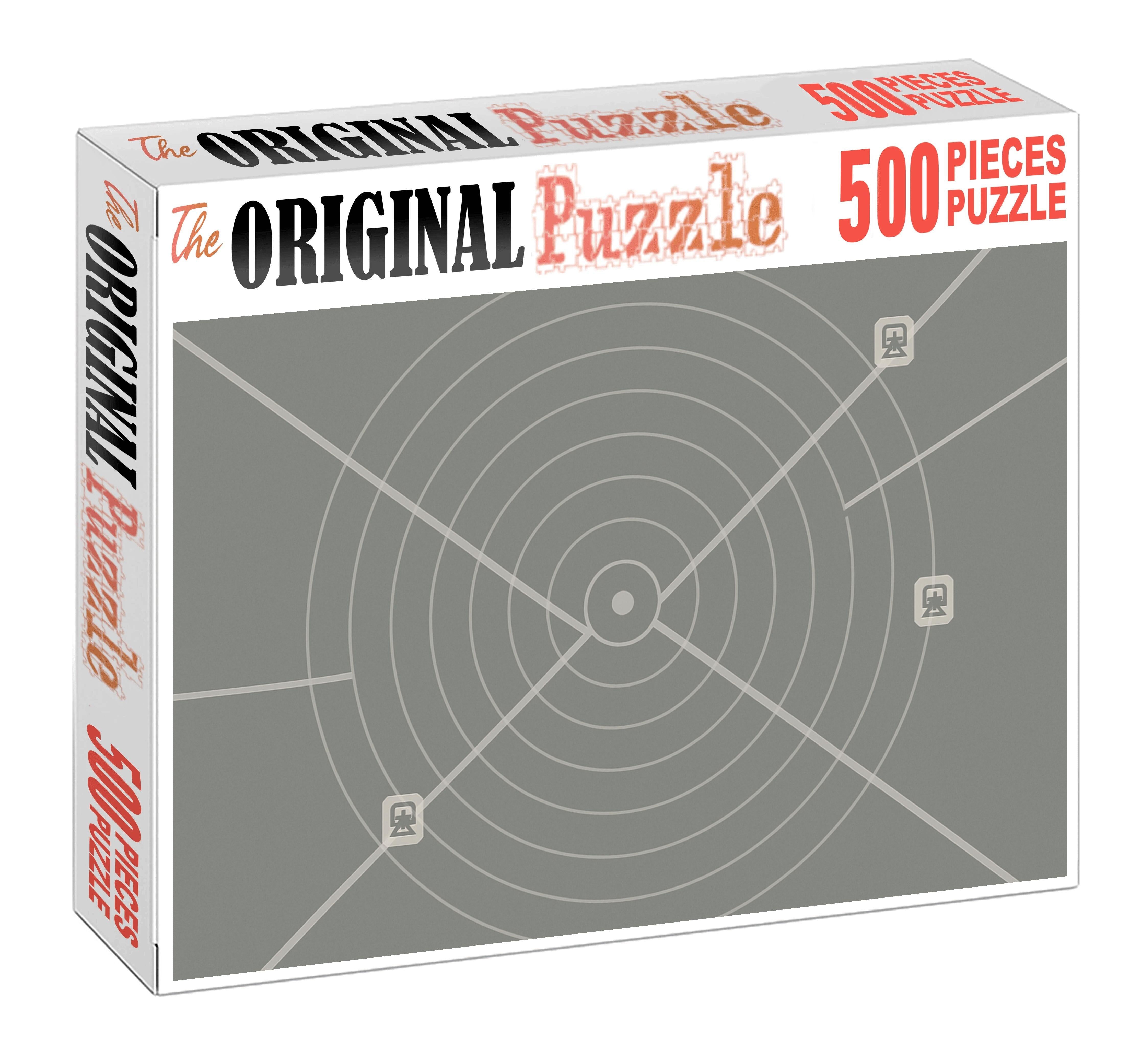 Transport Accessibility Isochrone Map Puzzle Collection