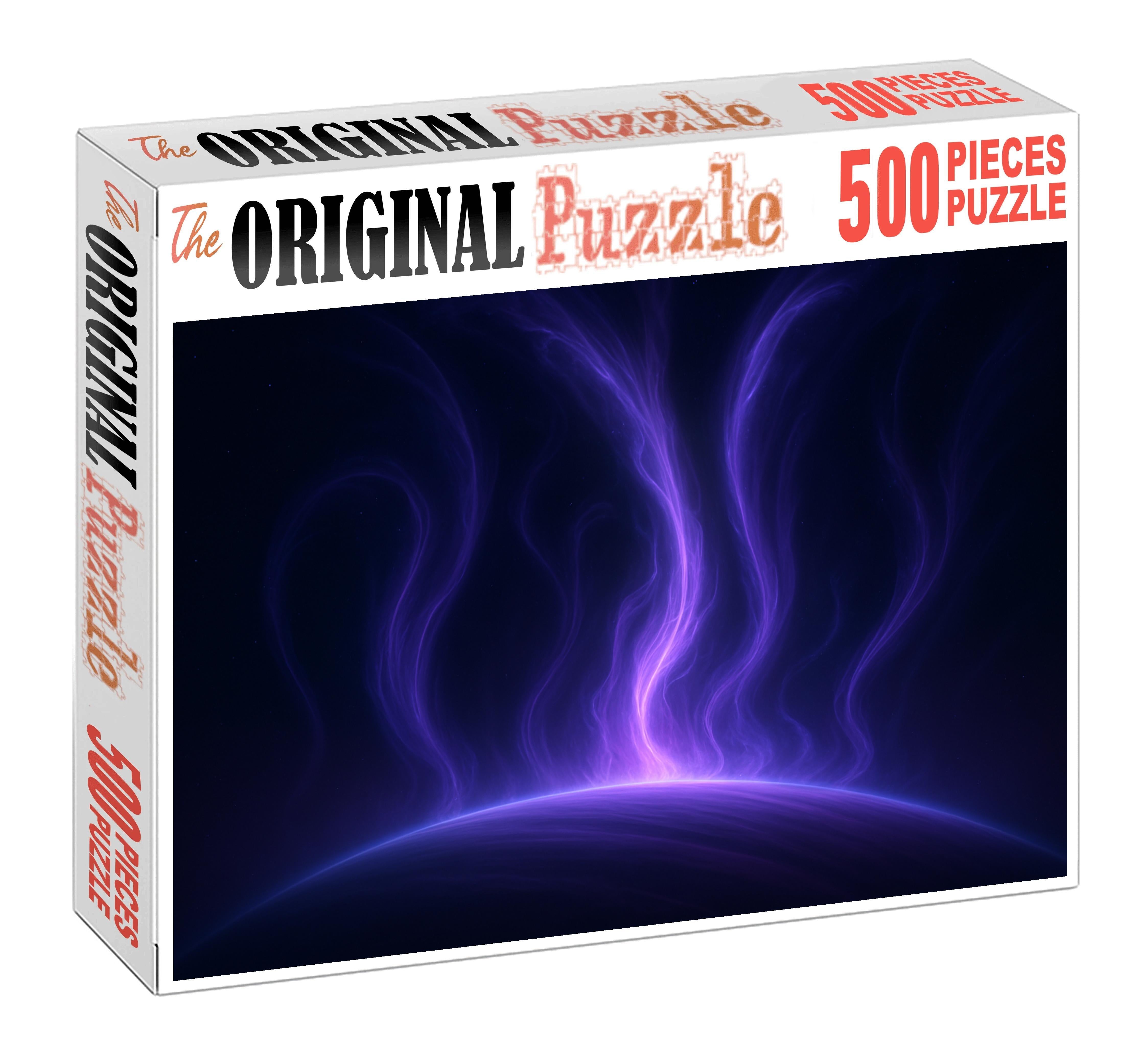 Violet Plasma Arches Easy Puzzles