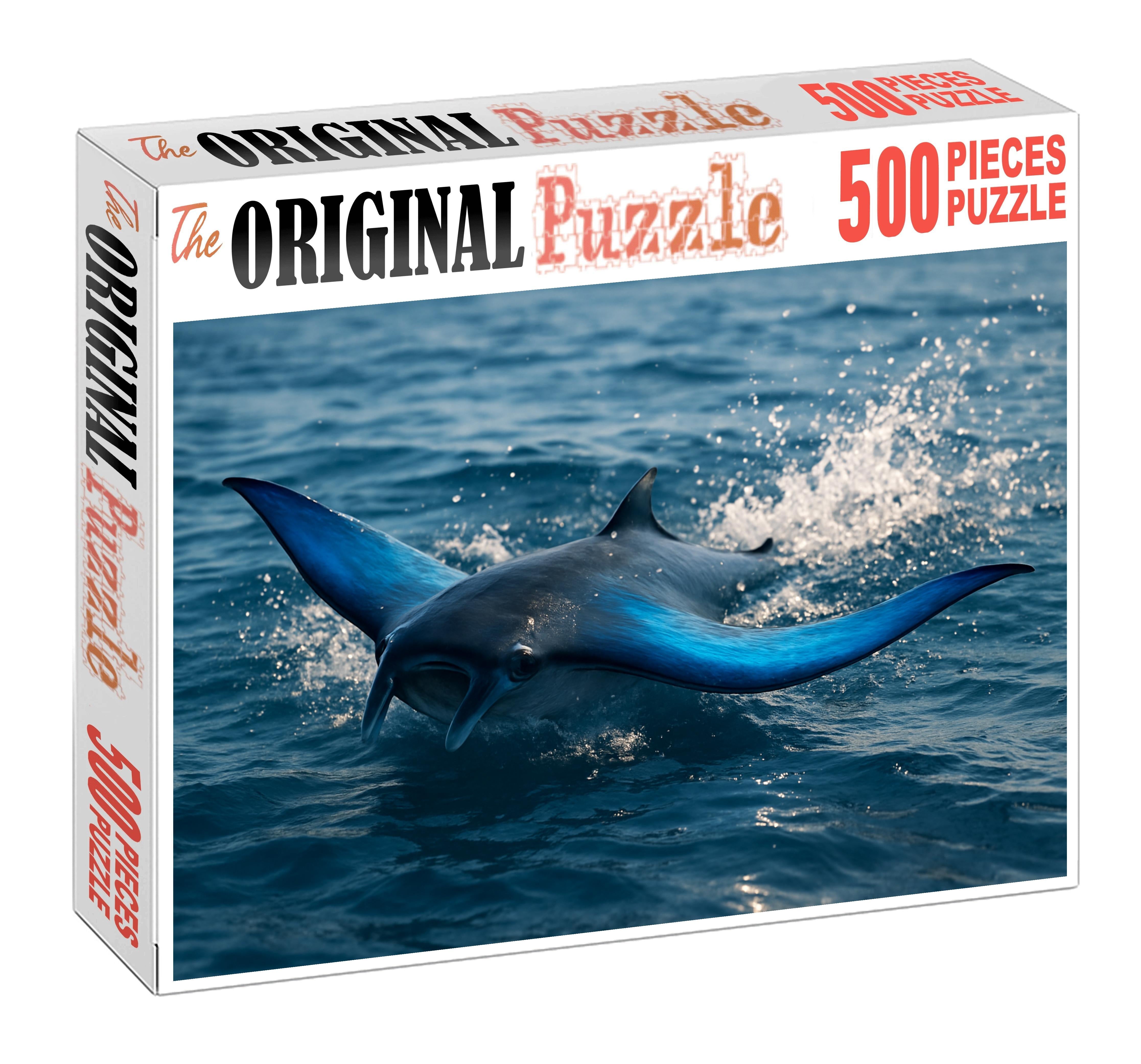 Sapphire Tide Glider Coastal Marine Flier 50 Piece Puzzle