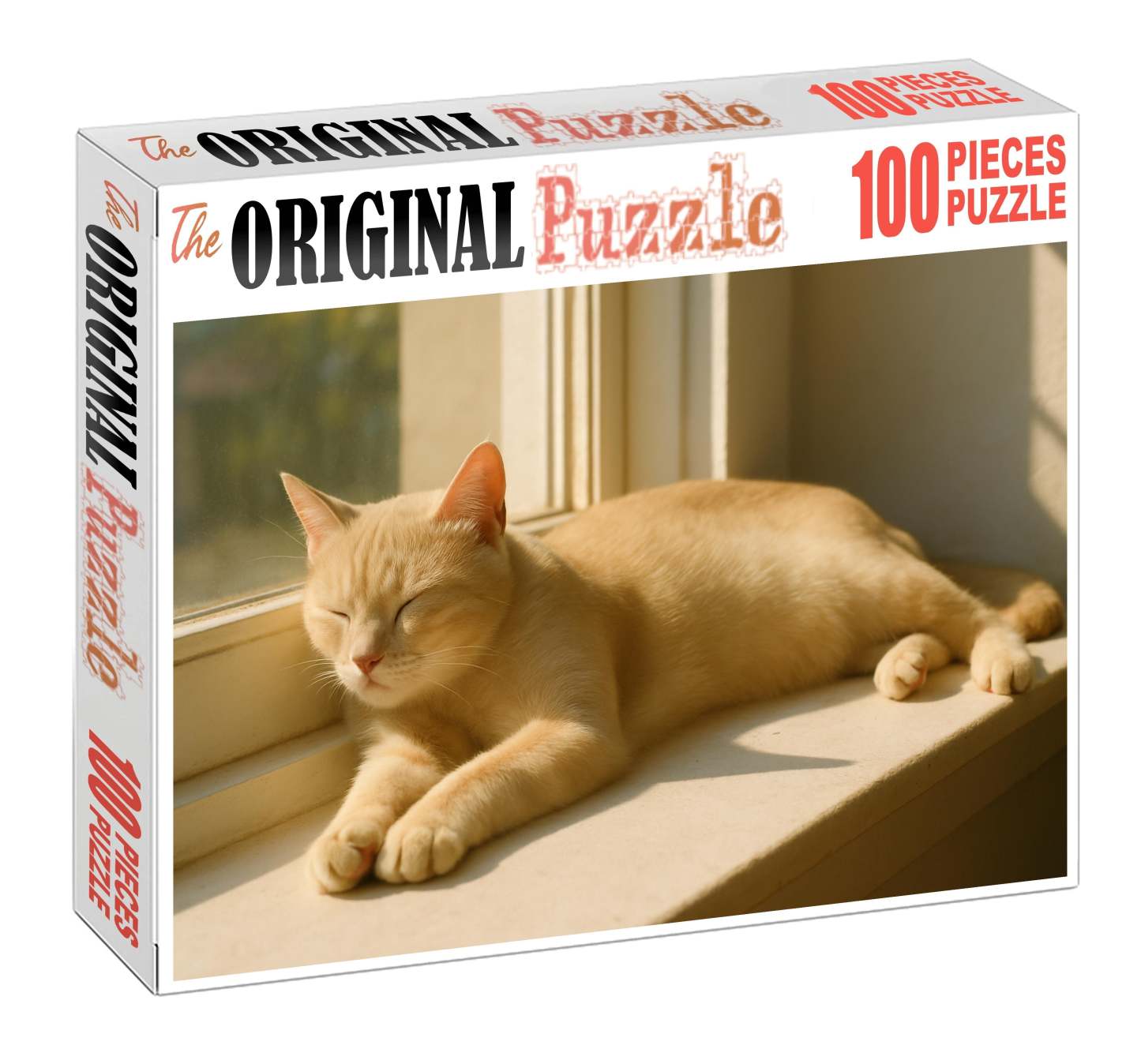 Honey Dew Delicate Pale Gold Shorthair With Sweet Temperament Premium Puzzle Pieces