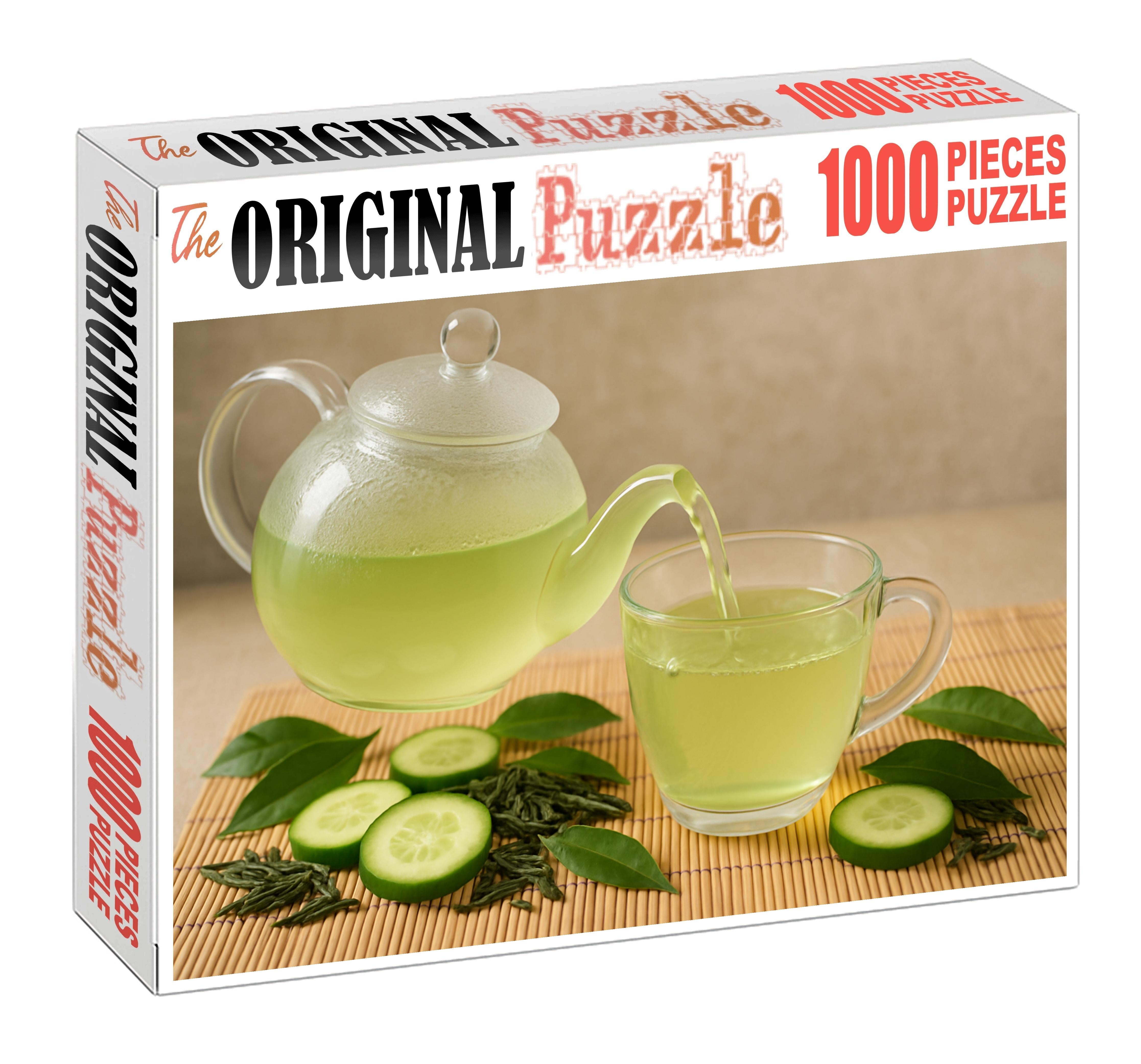 Luminous Garden Green Tea Puzzle Fun