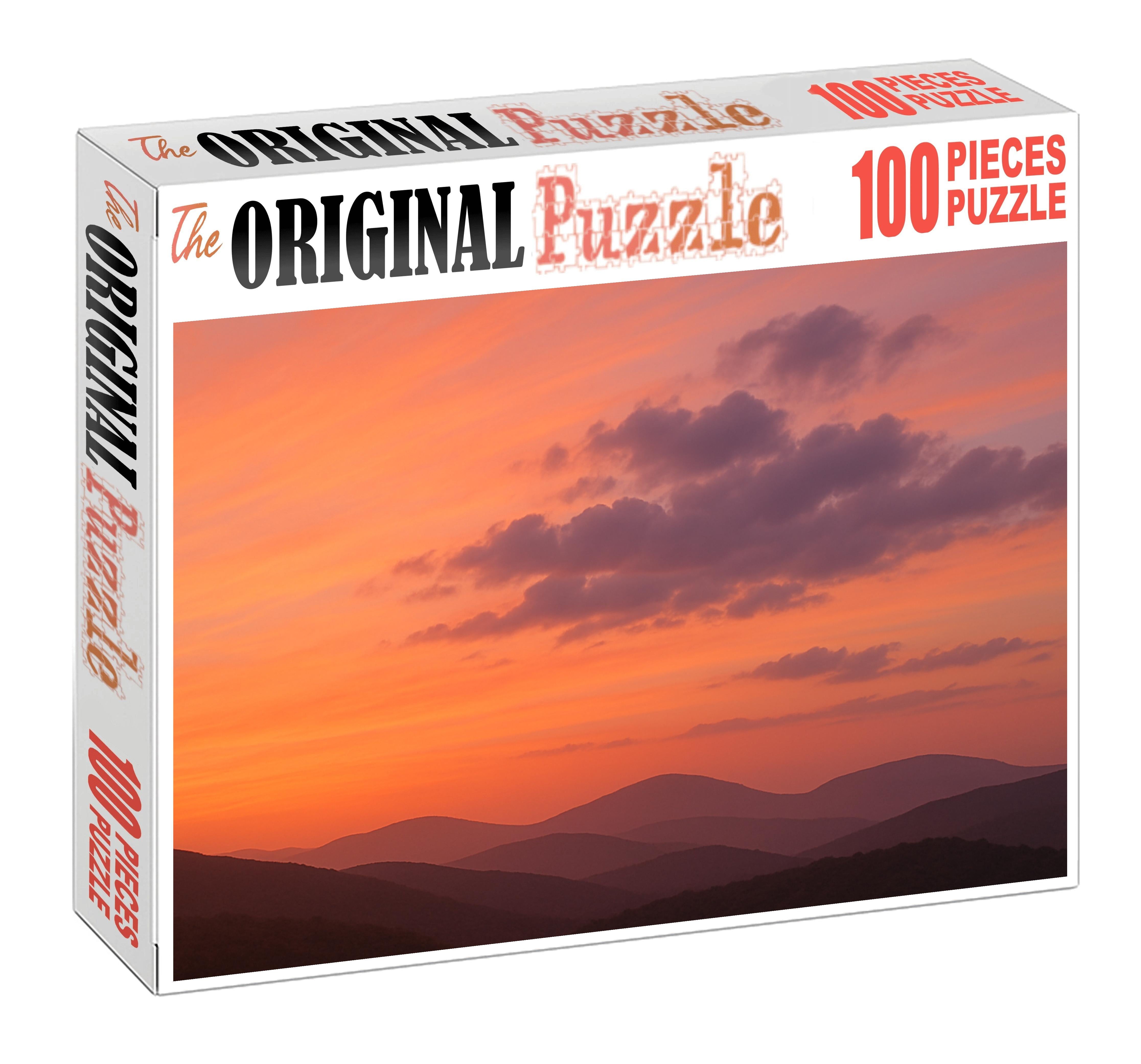 Peach Horizon Glow 200 Piece Puzzle