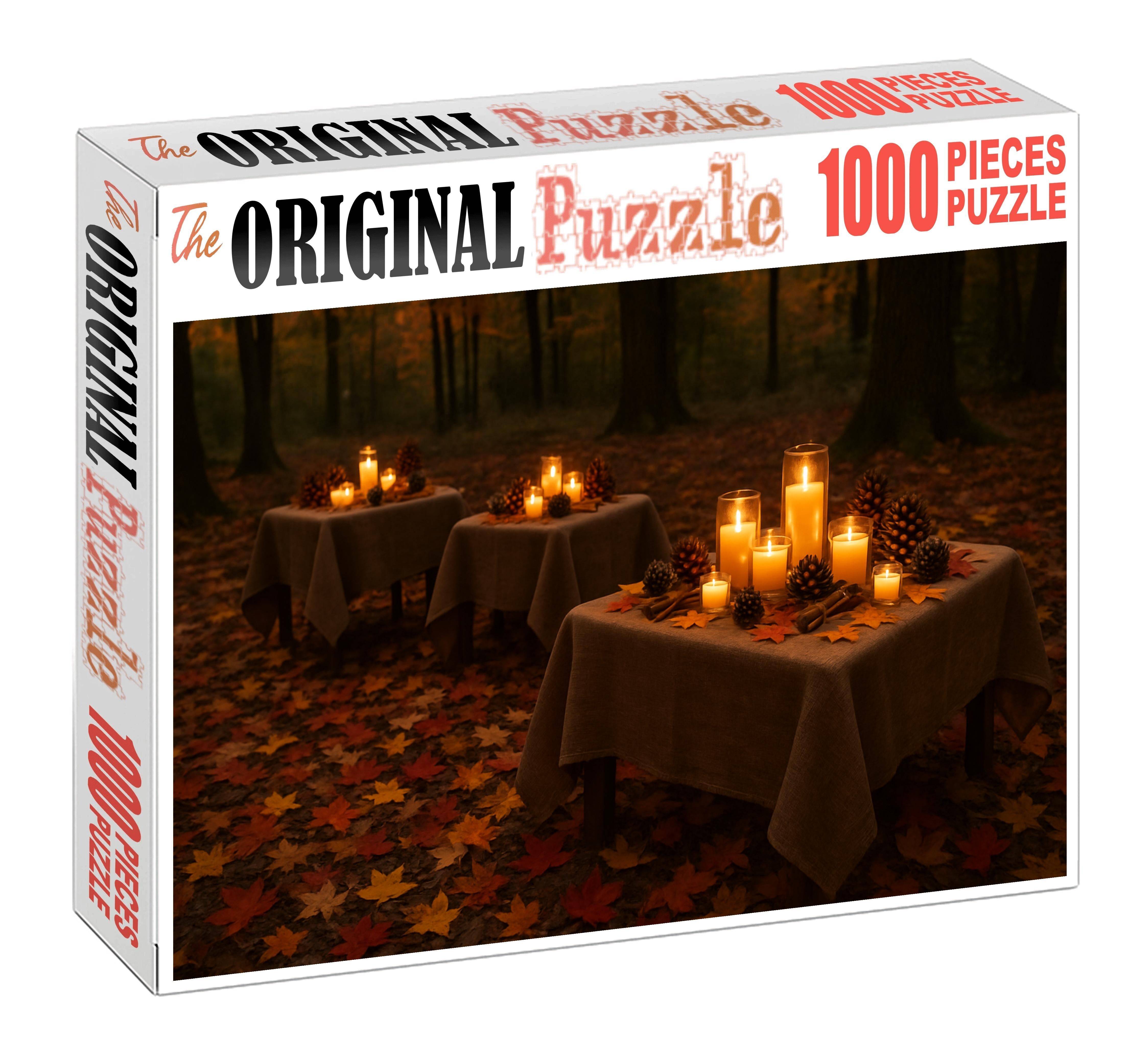 Maple Glow Gathering Unique Puzzle Design