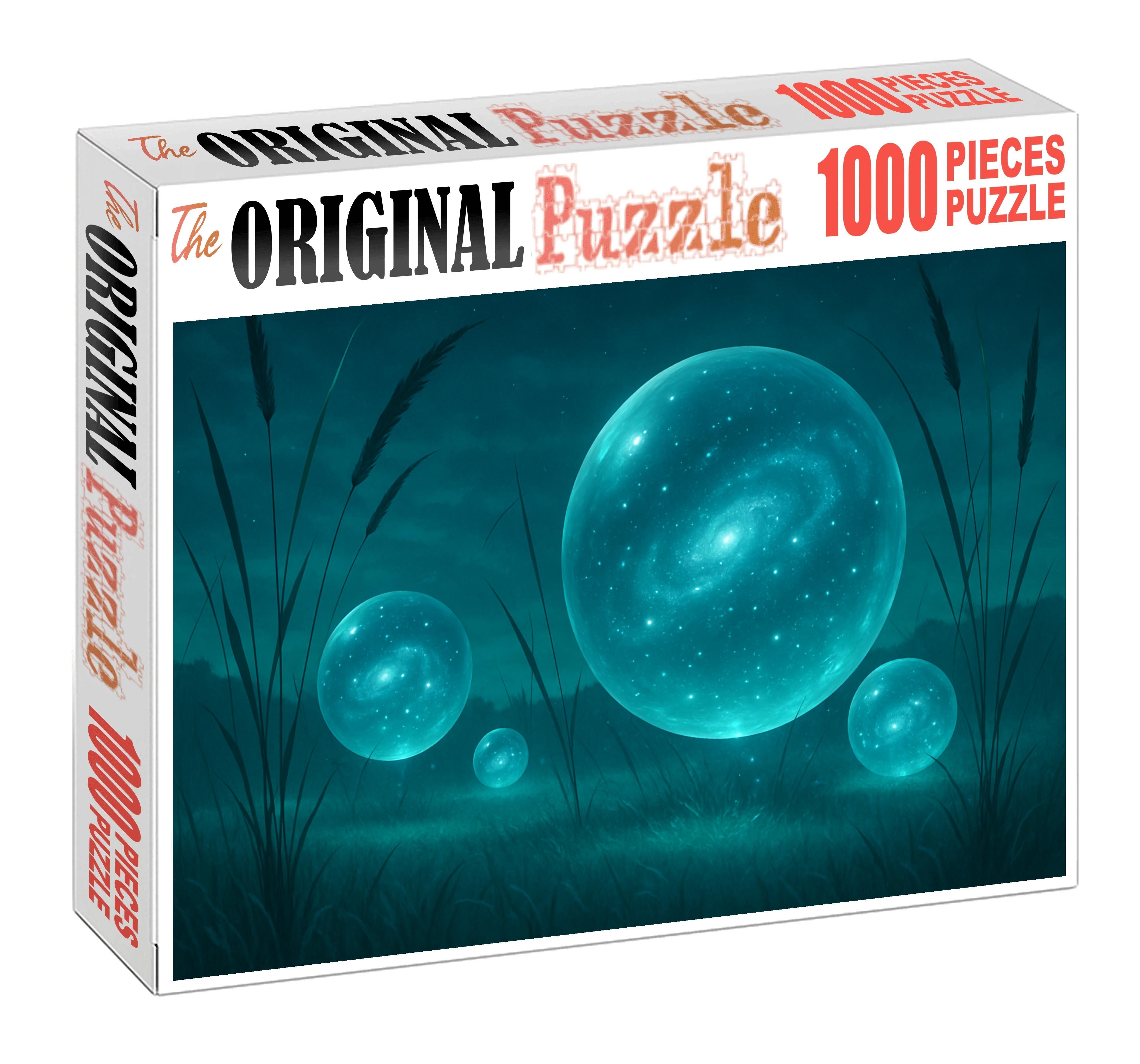 Garden Of Luminous Dewdrops Large Format Puzzle